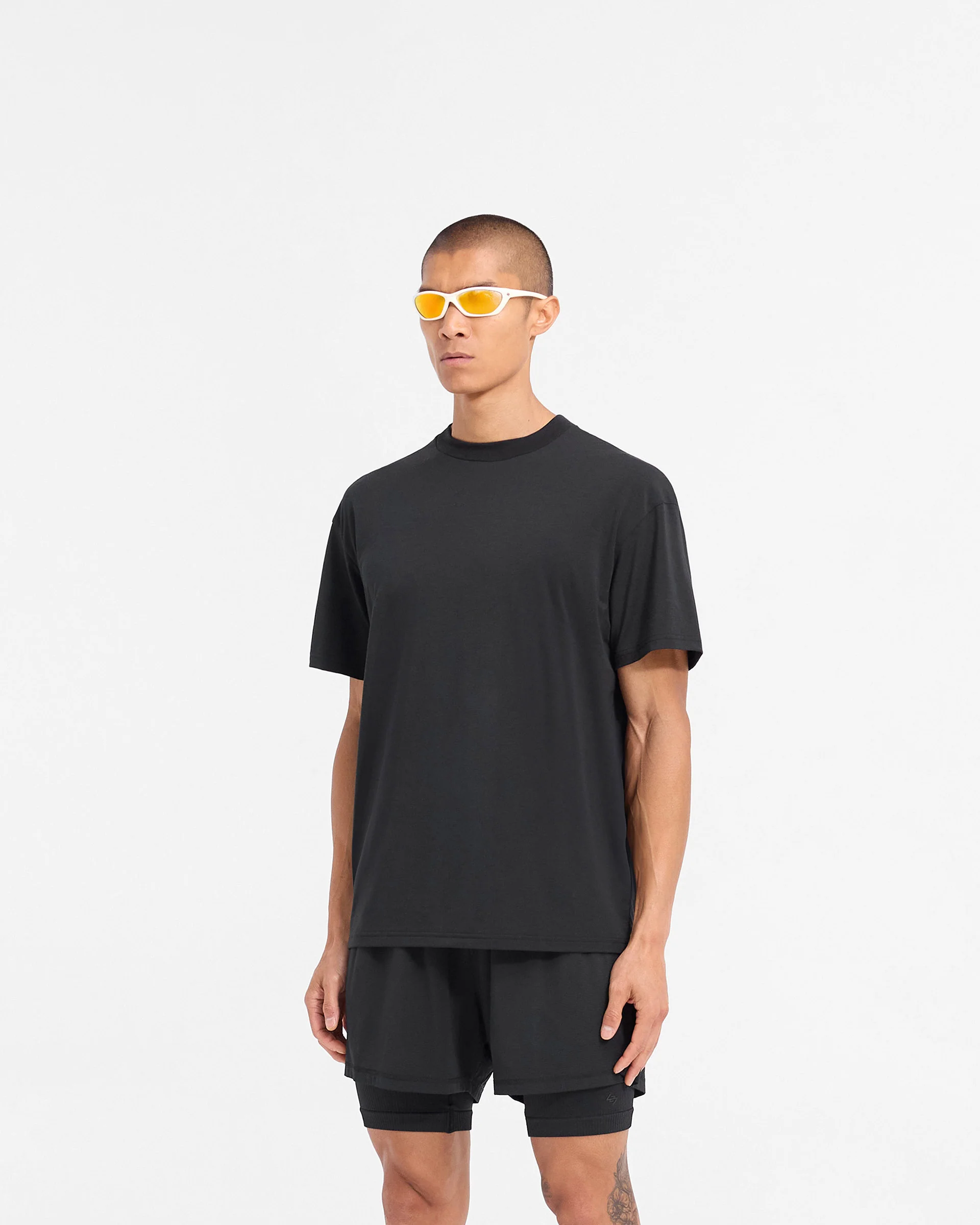 247 DNA Oversized T-Shirt - Black - Image 4