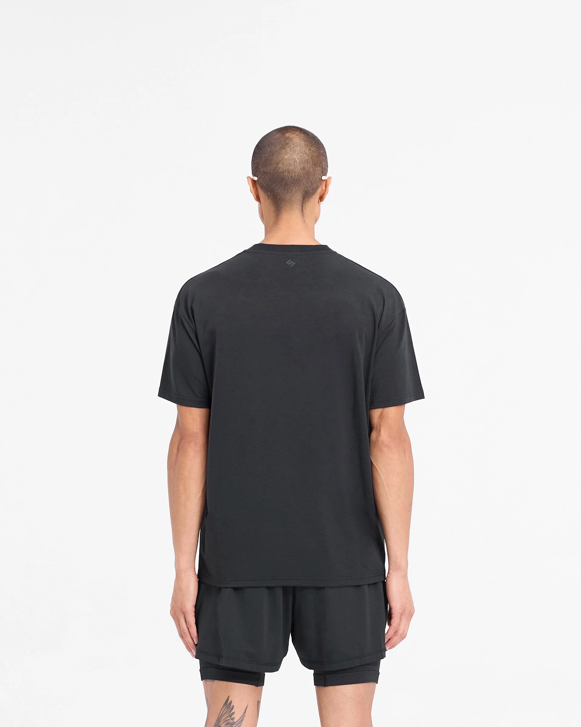 247 DNA Oversized T-Shirt - Black - Image 5