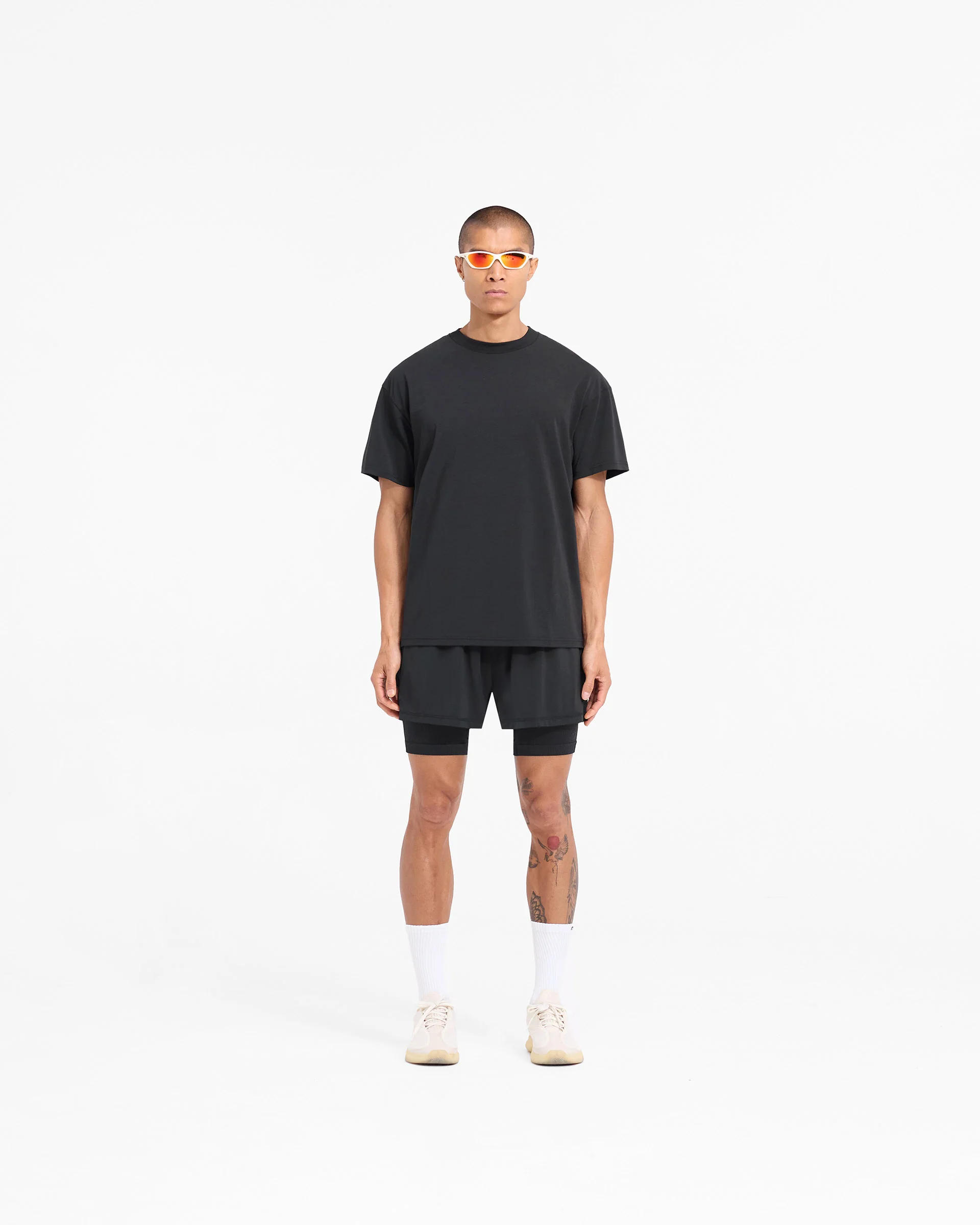 247 DNA Oversized T-Shirt - Black - Image 6