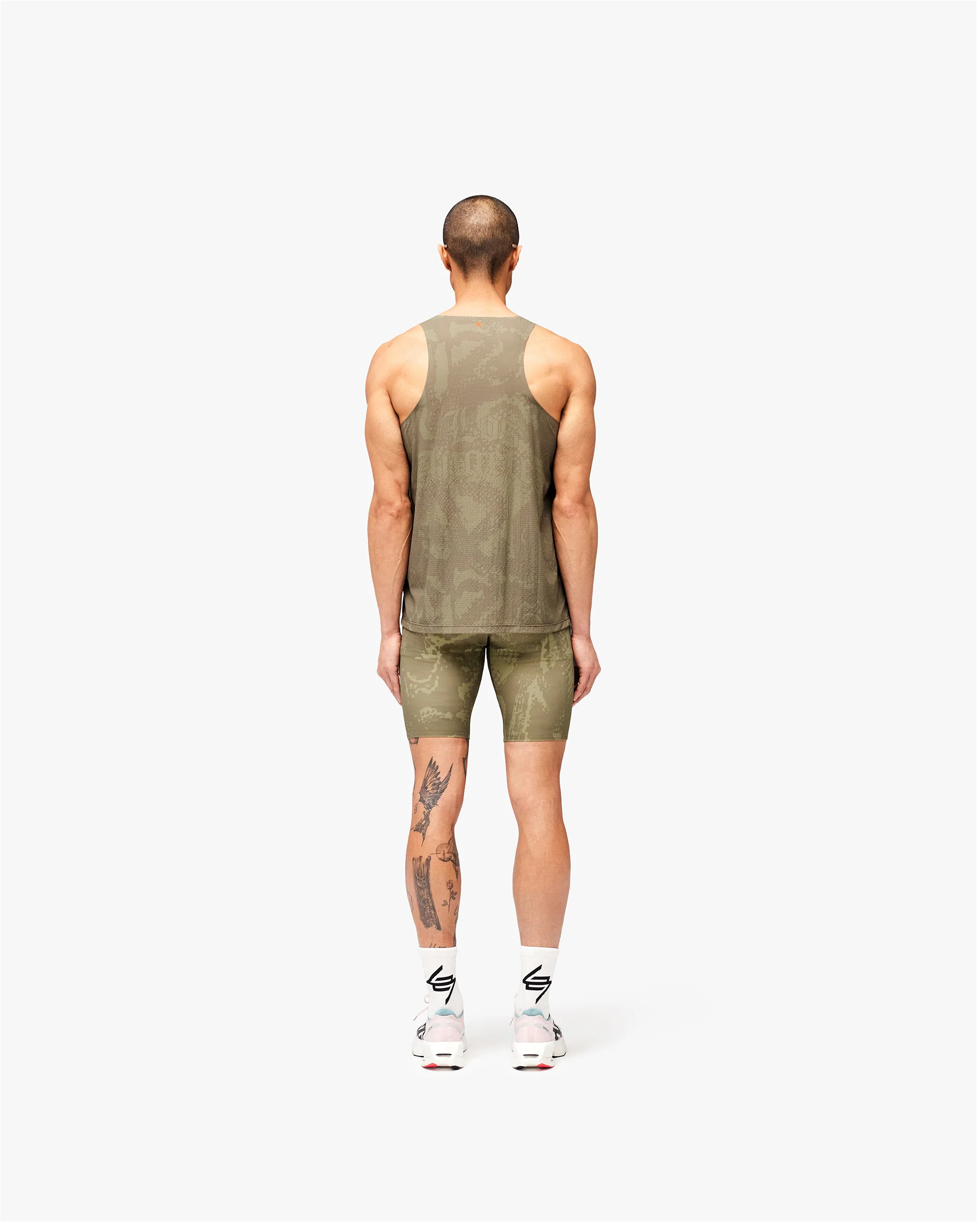 247 Los Angeles Singlet - Aged Khaki - Image 8