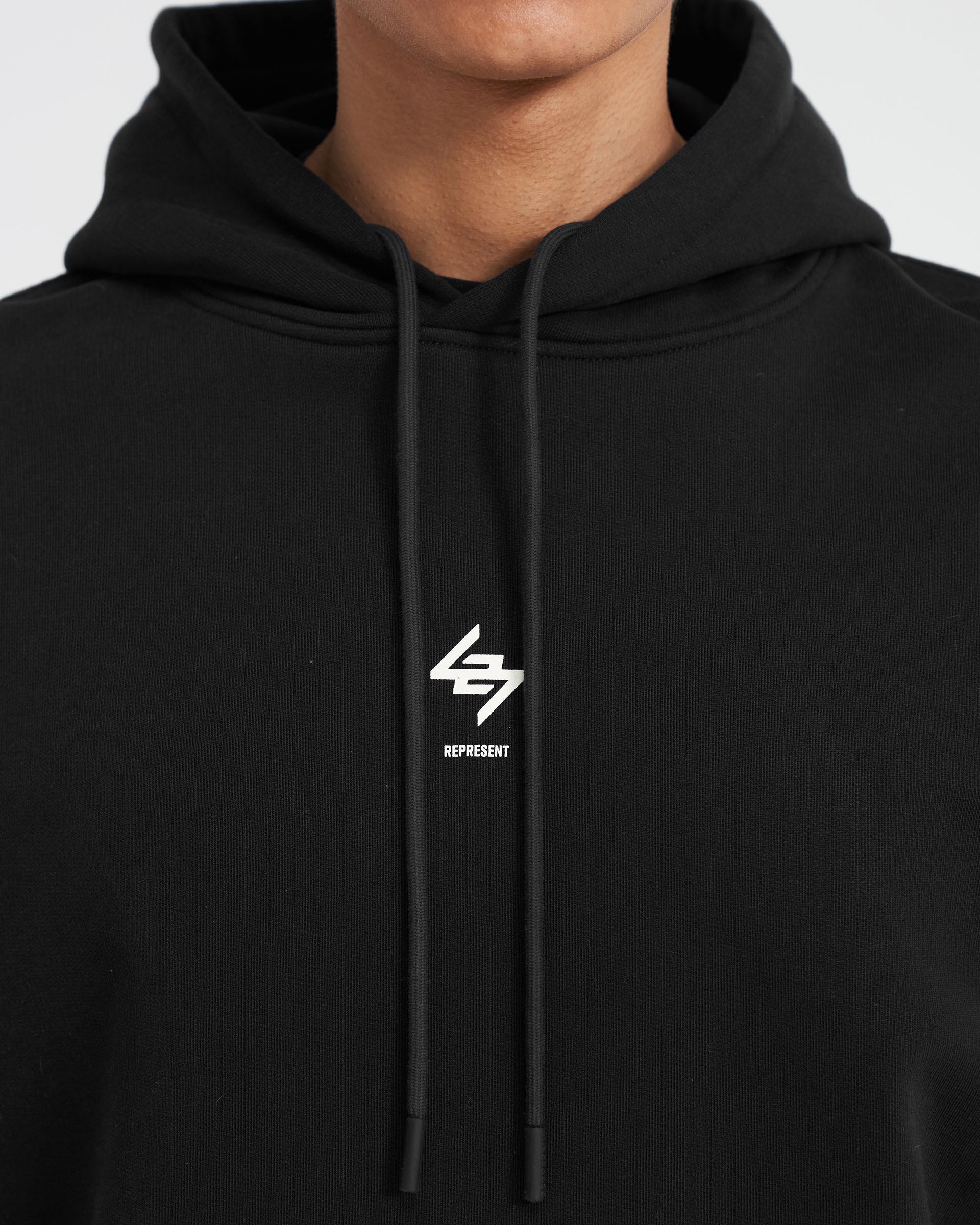 247 Oversized Hoodie - Jet Black - Image 5