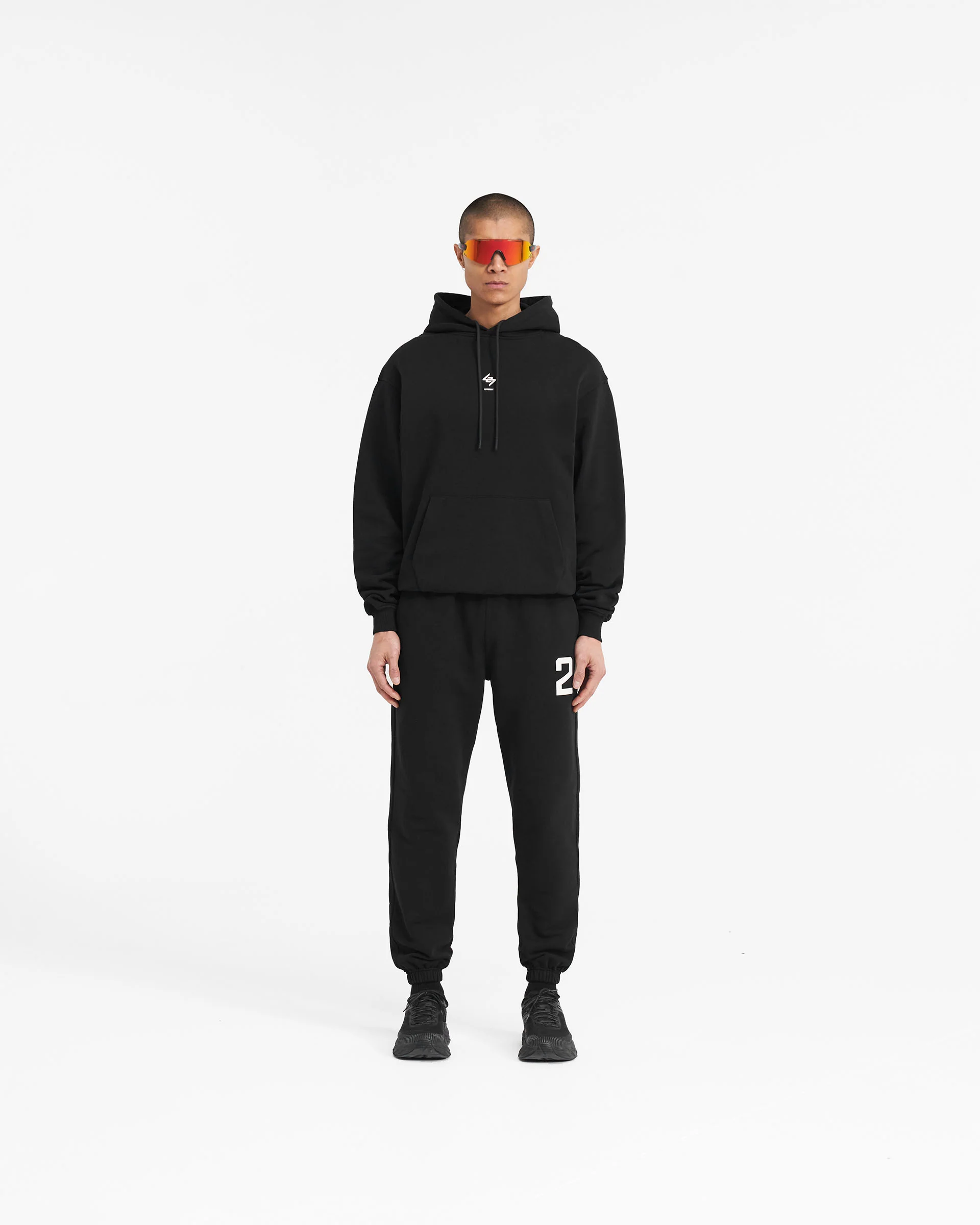 247 Oversized Hoodie - Jet Black - Image 7