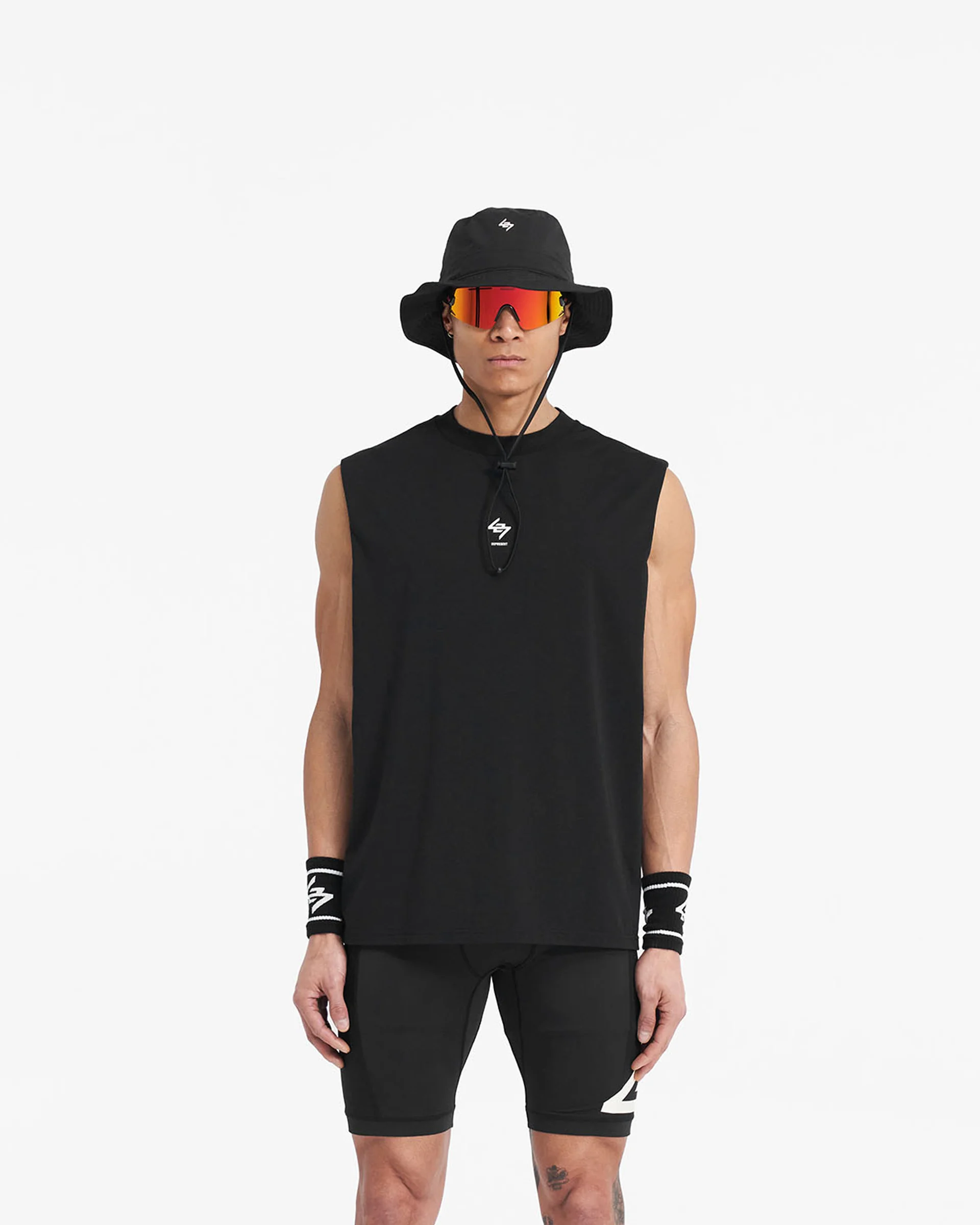 247 Oversized Tank - Jet Black - Image 3