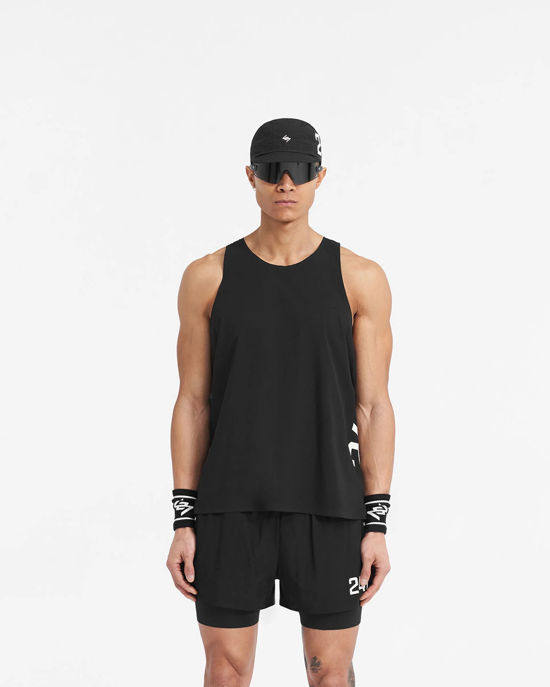 247 Singlet - Jet Black - Image 3