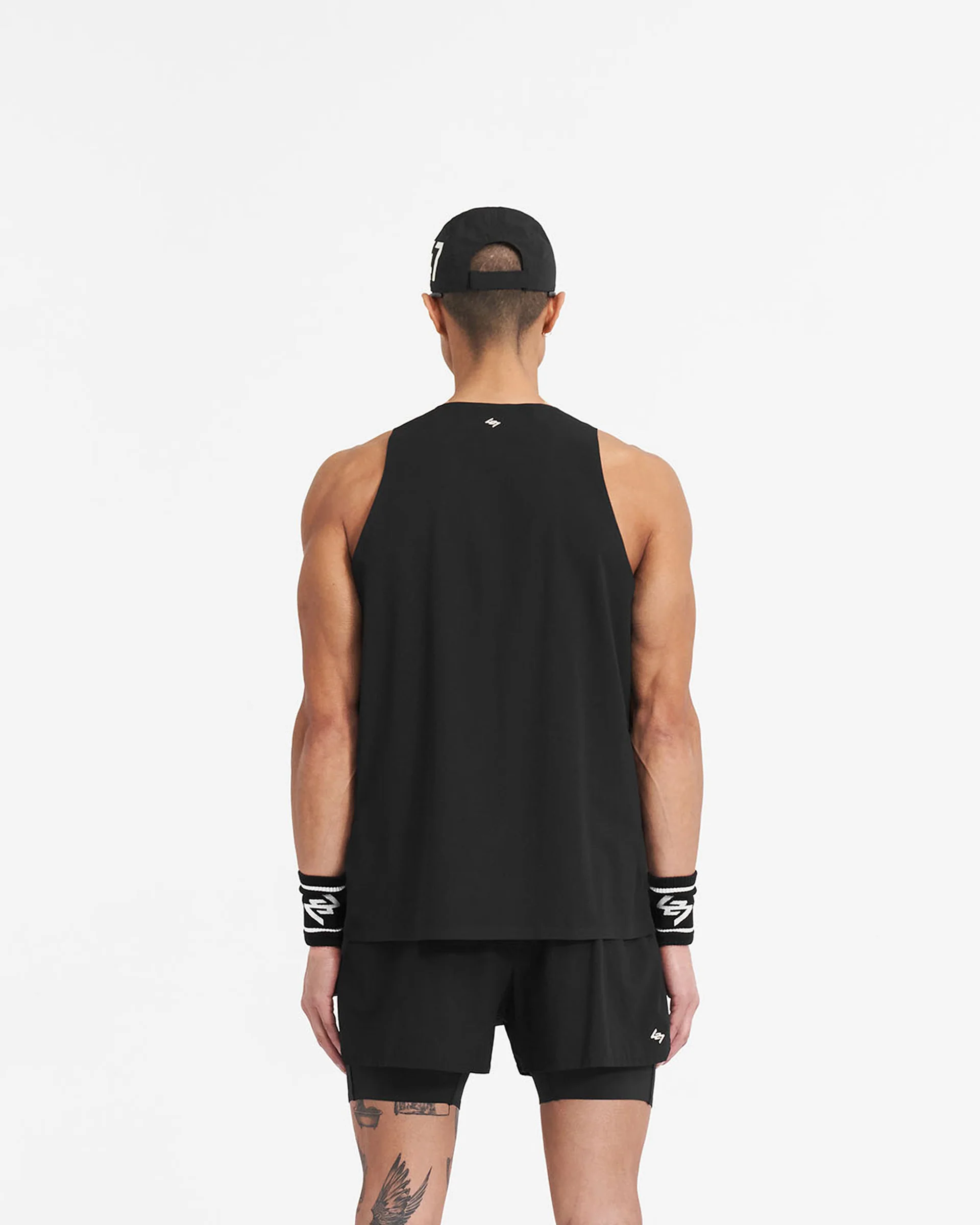 247 Singlet - Jet Black - Image 4