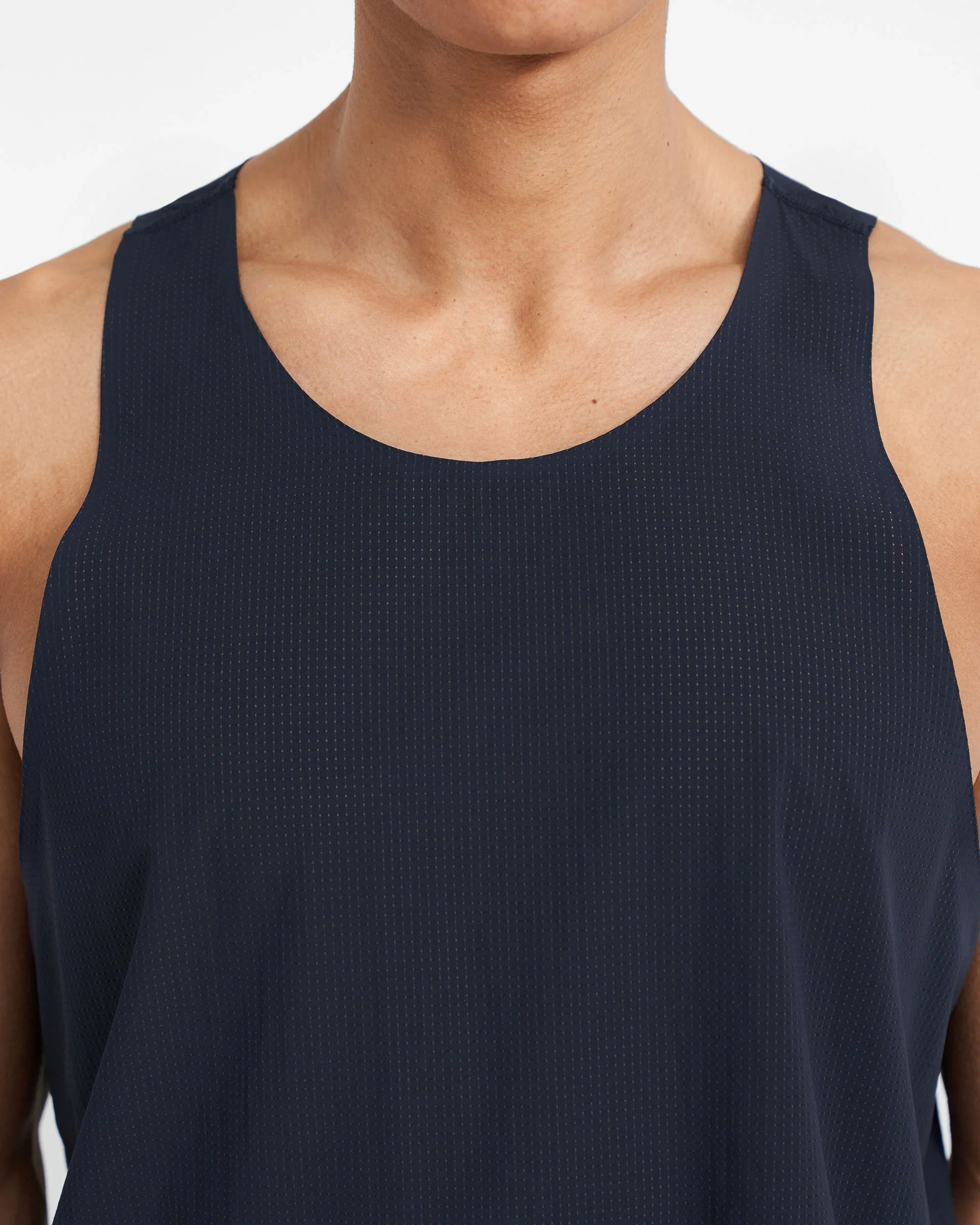 247 Singlet - Navy - Image 4