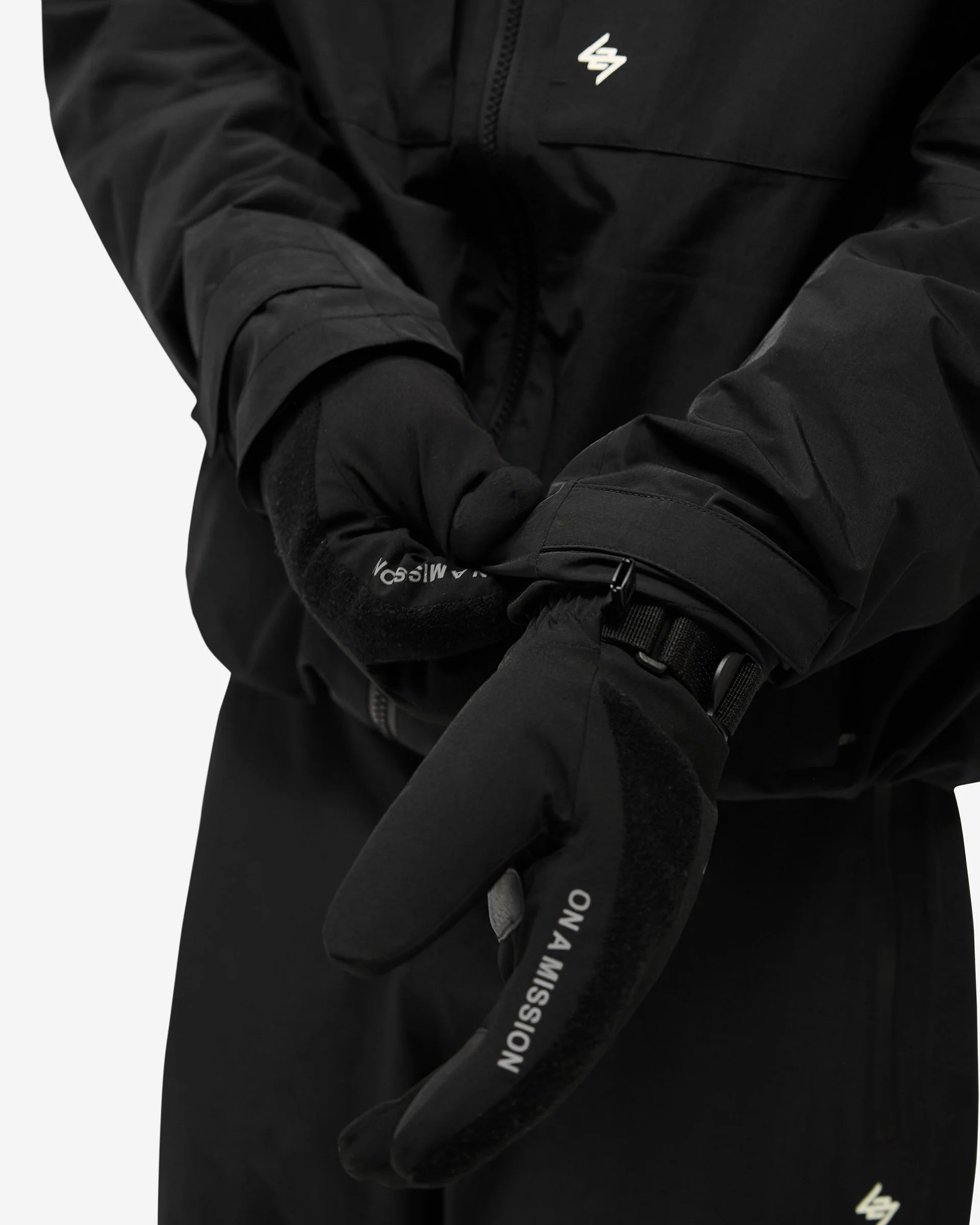 247 Ski Gloves - Black - Image 4