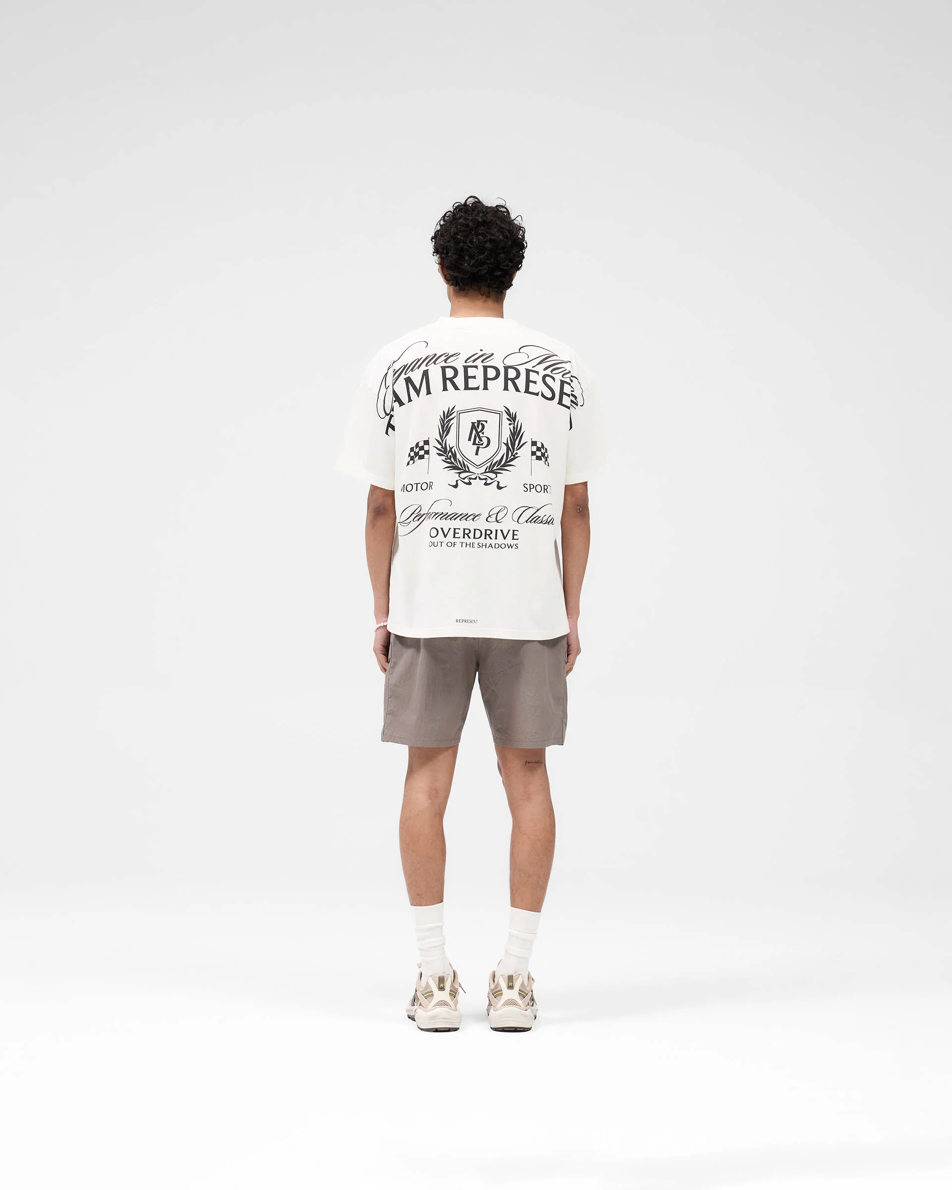 Crest T-Shirt - Flat White - Image 8