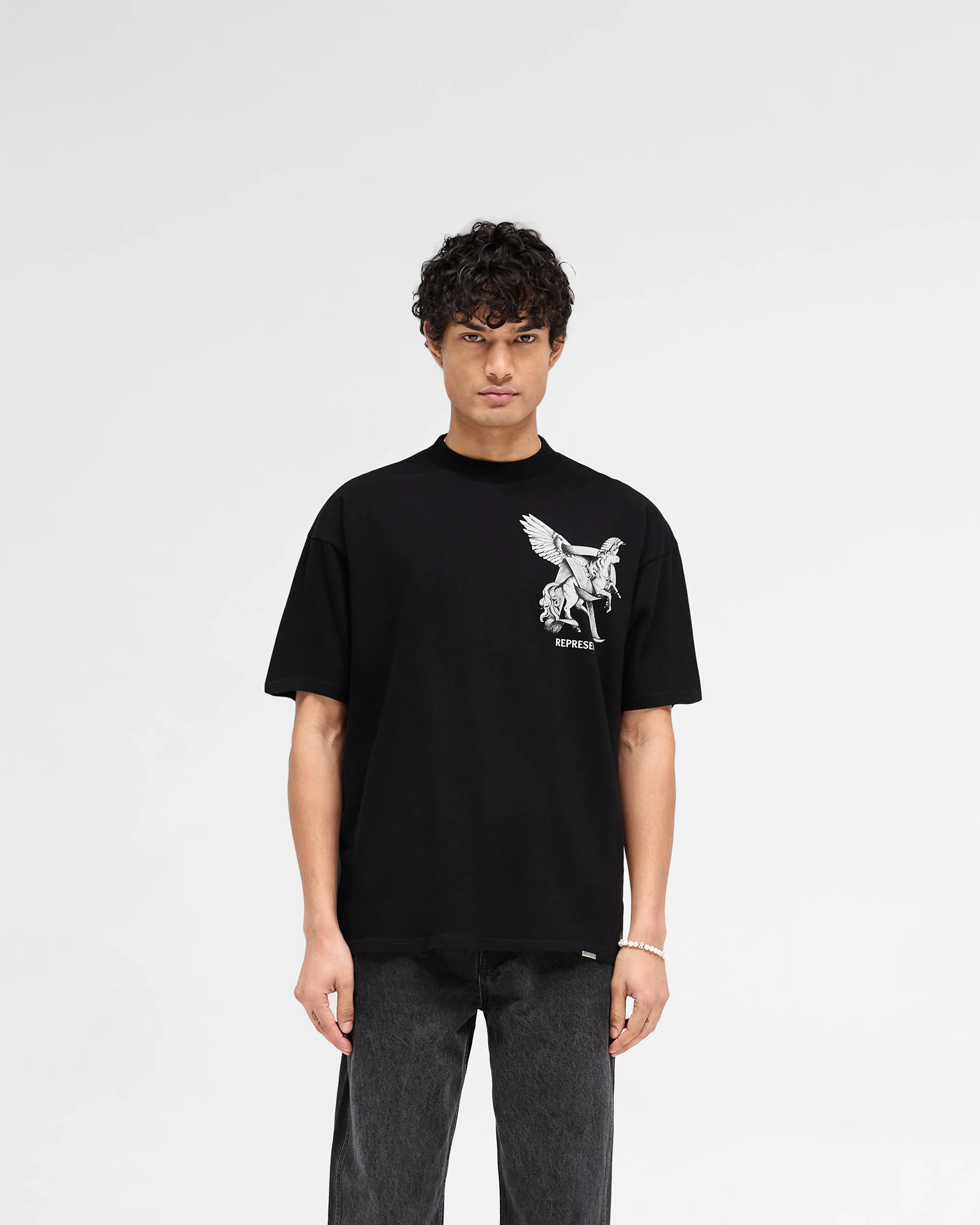 Elegance In Motion T-Shirt - Jet Black - Image 3