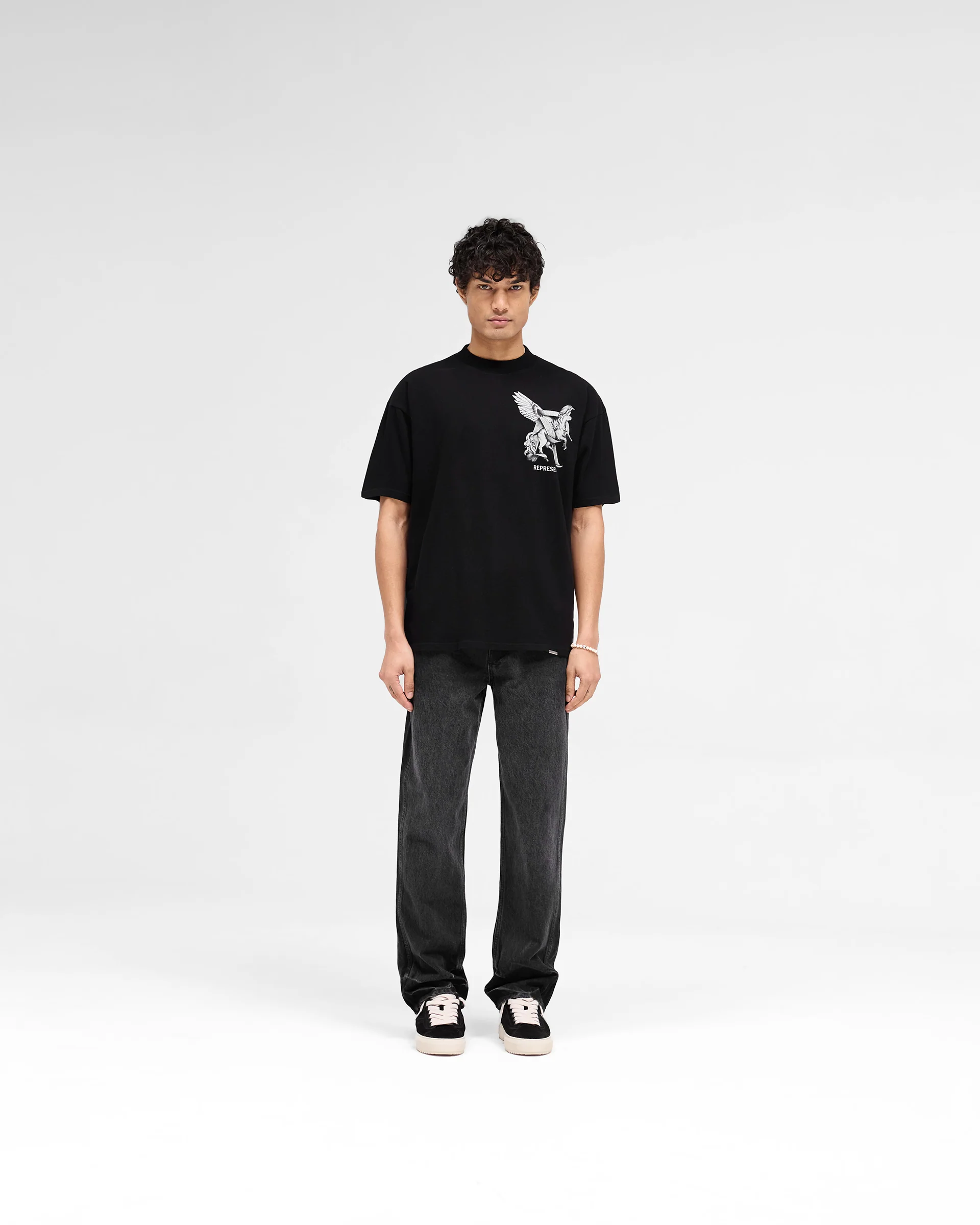 Elegance In Motion T-Shirt - Jet Black - Image 8