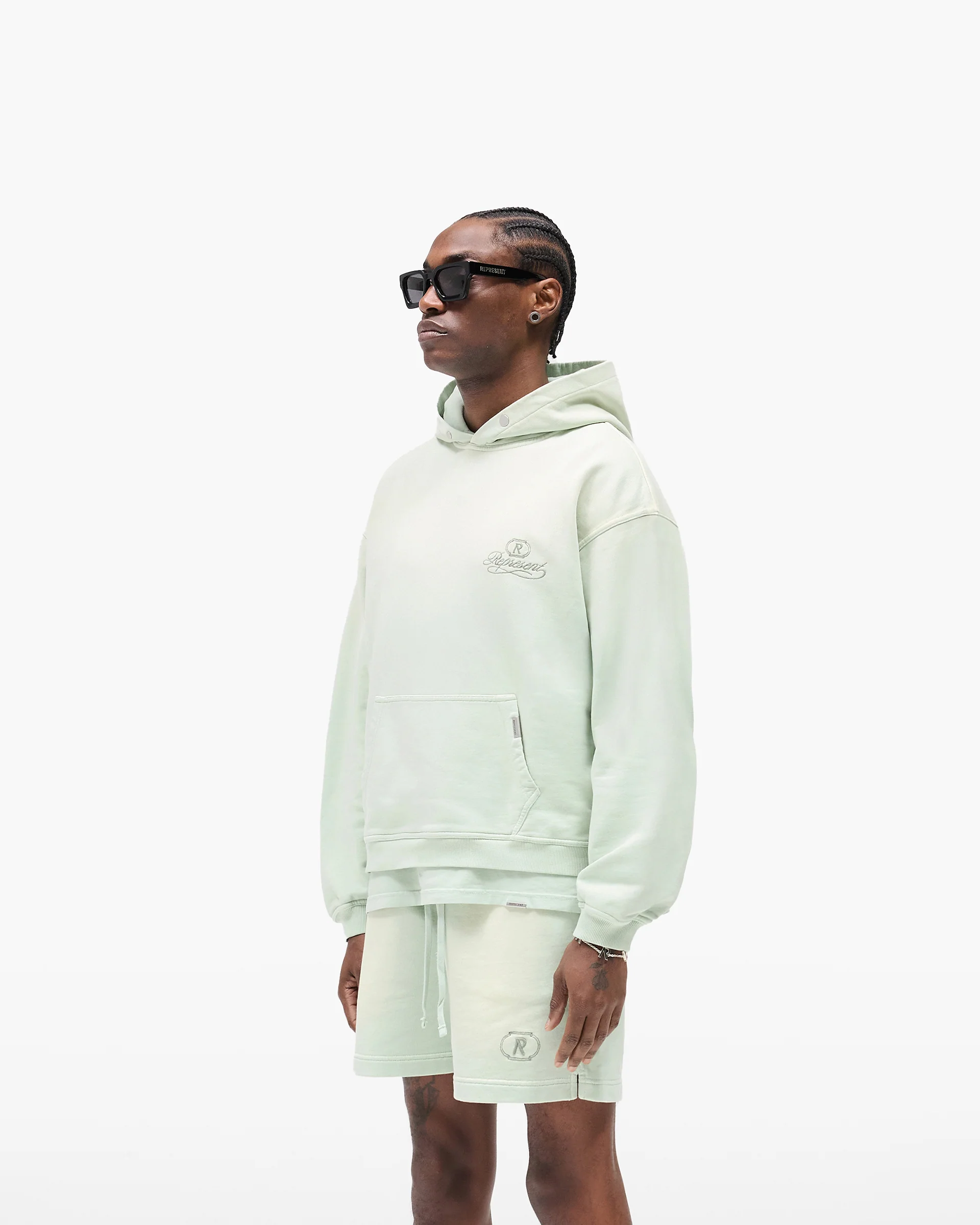 Grand Vintage Hoodie - Washed Sage - Image 4