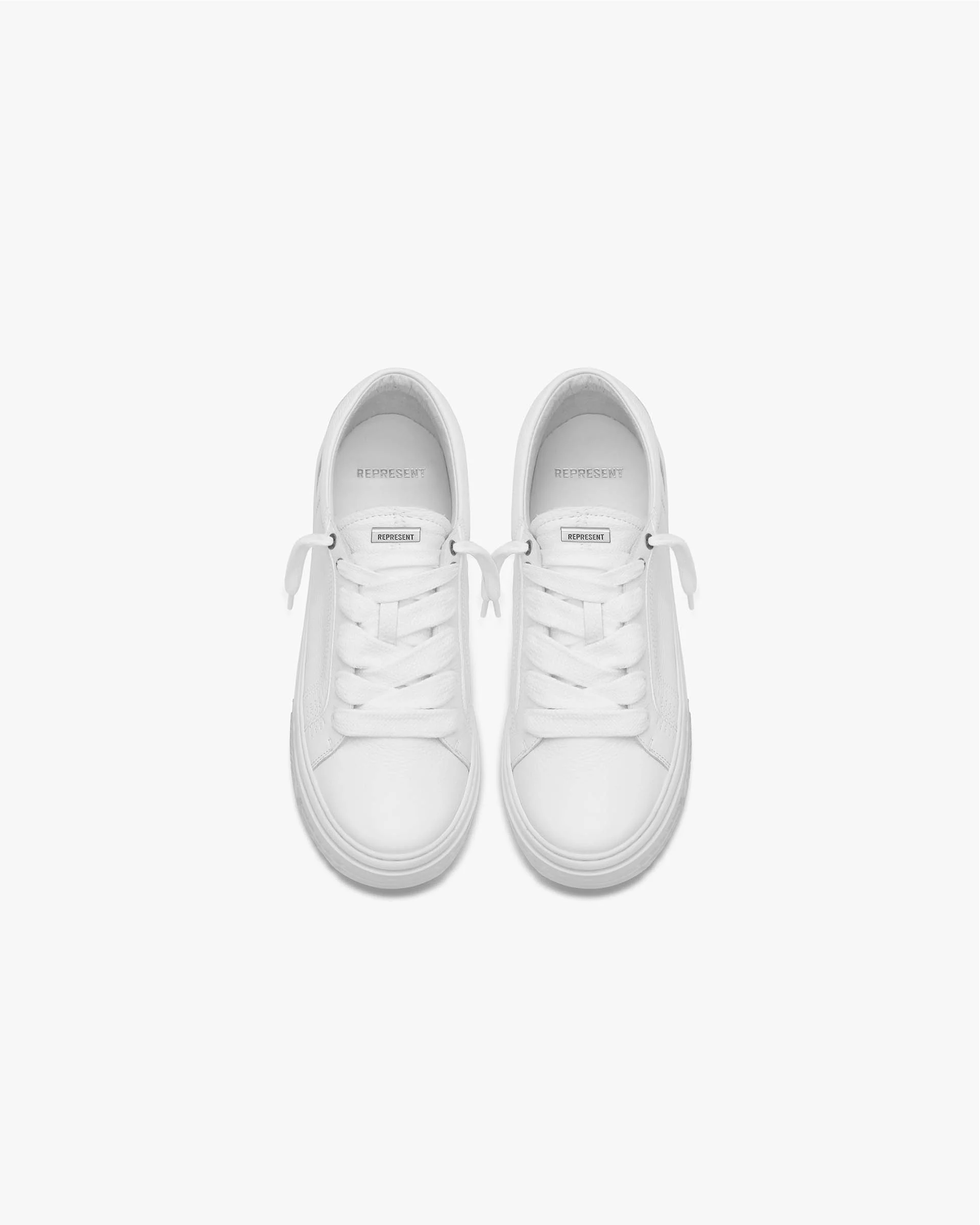 HTN Low Tumbled Leather - Flat White - Image 5