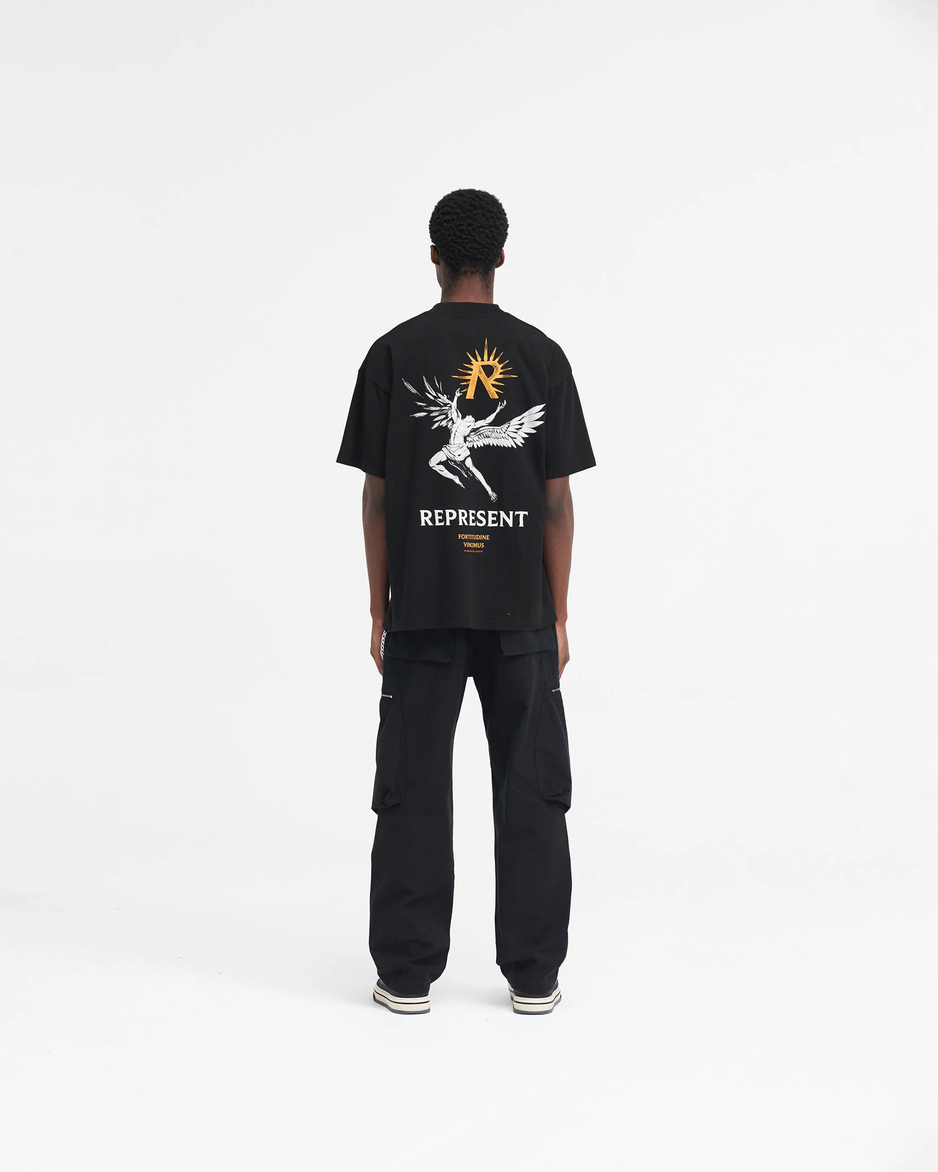 Icarus T-Shirt - Jet Black - Image 10