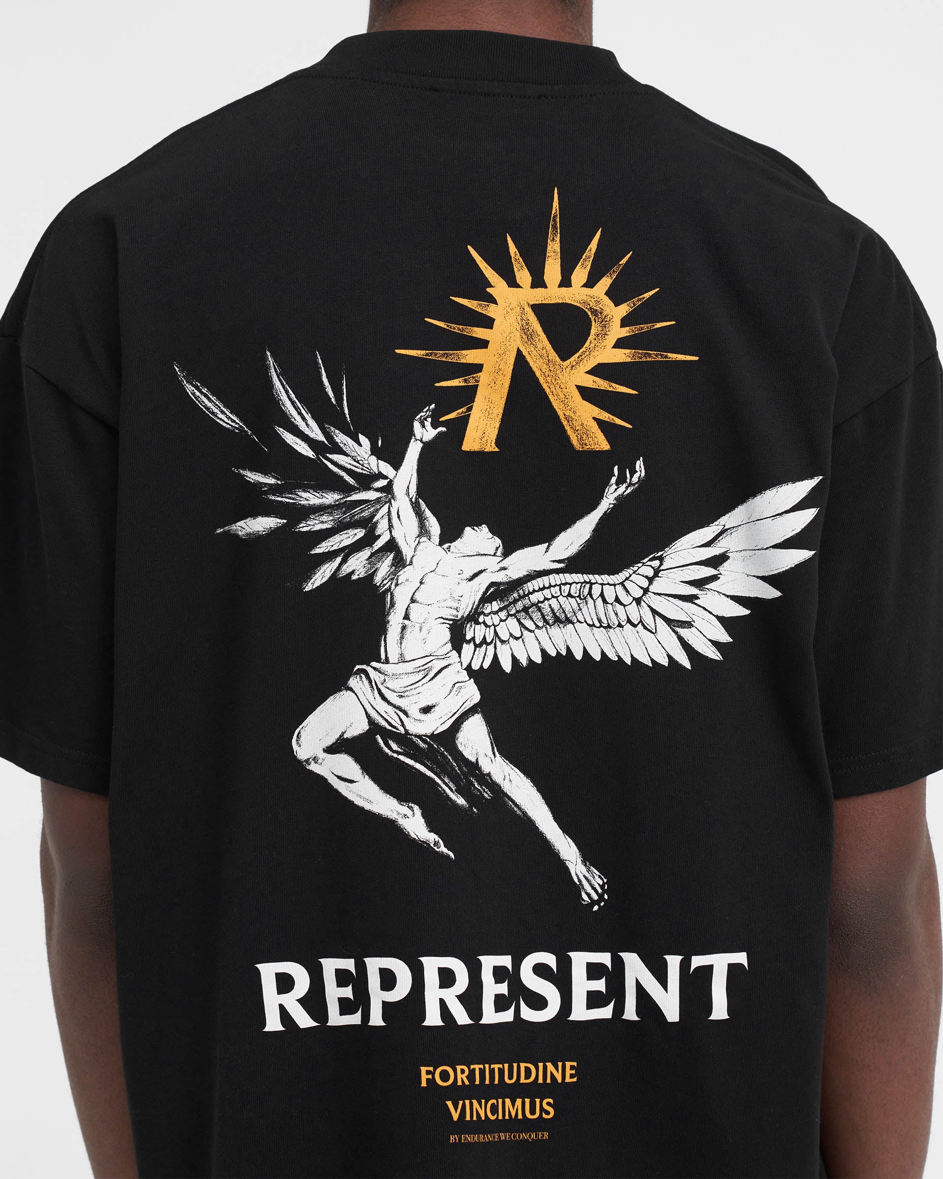 Icarus T-Shirt - Jet Black - Image 6
