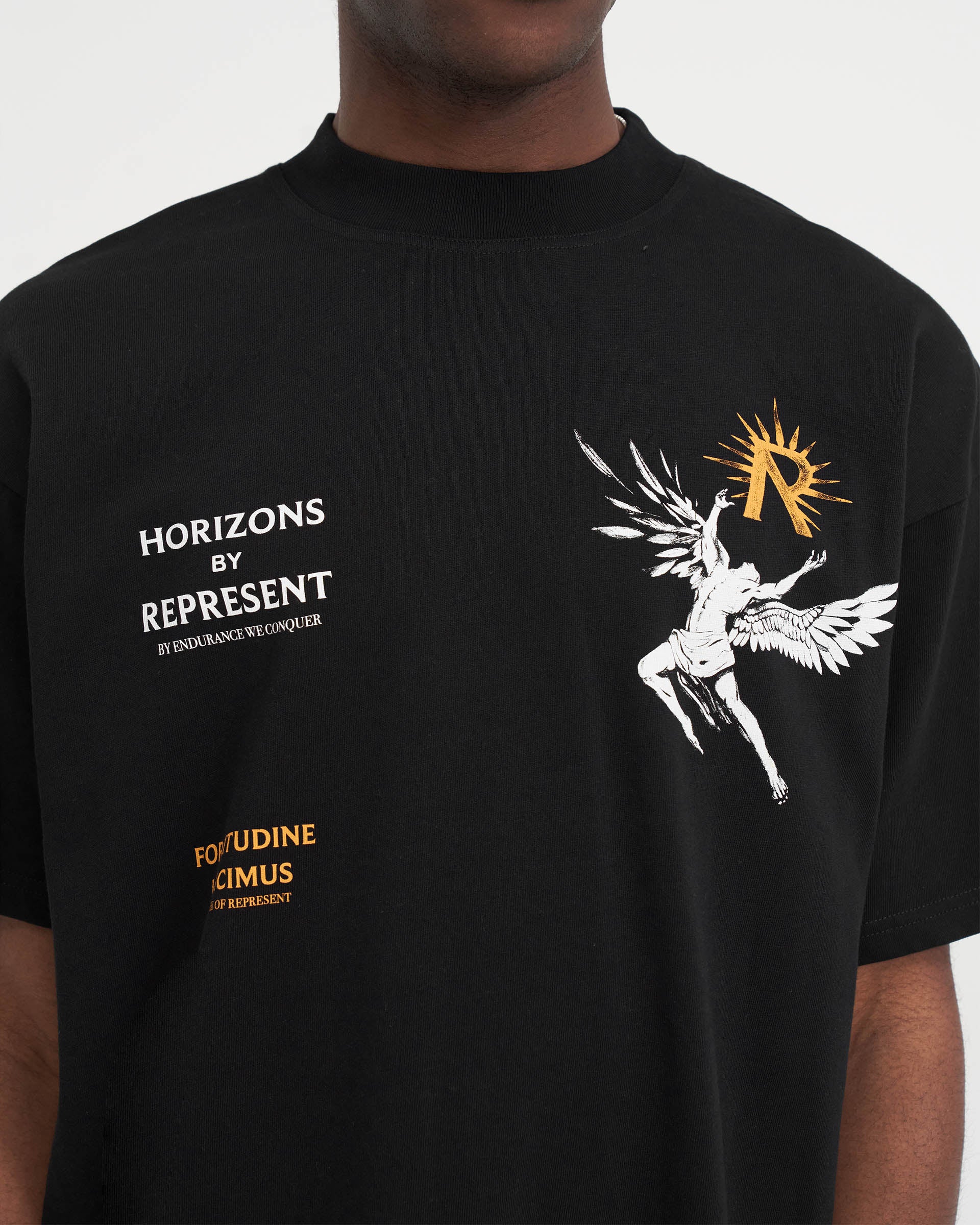 Icarus T-Shirt - Jet Black - Image 7