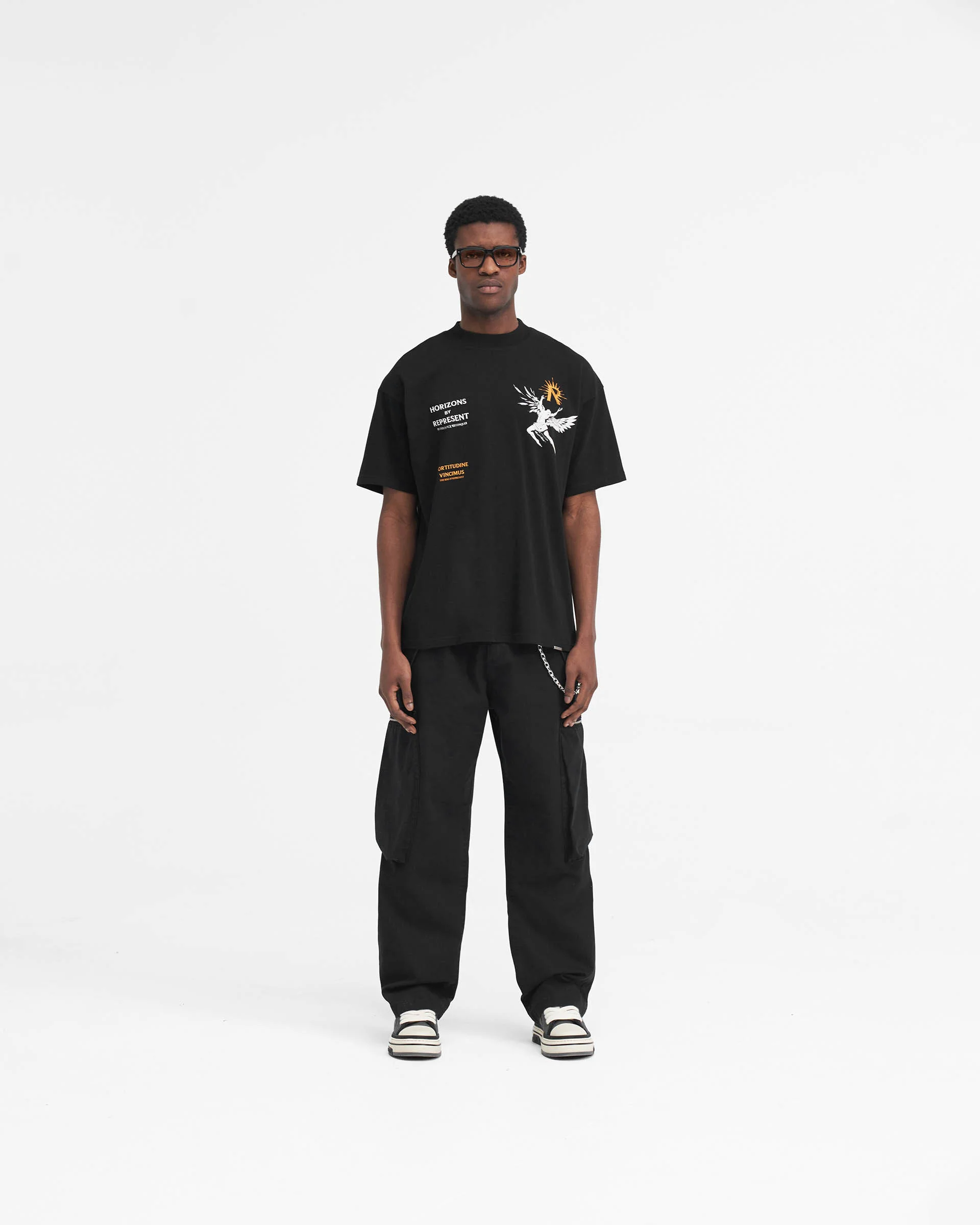 Icarus T-Shirt - Jet Black - Image 9