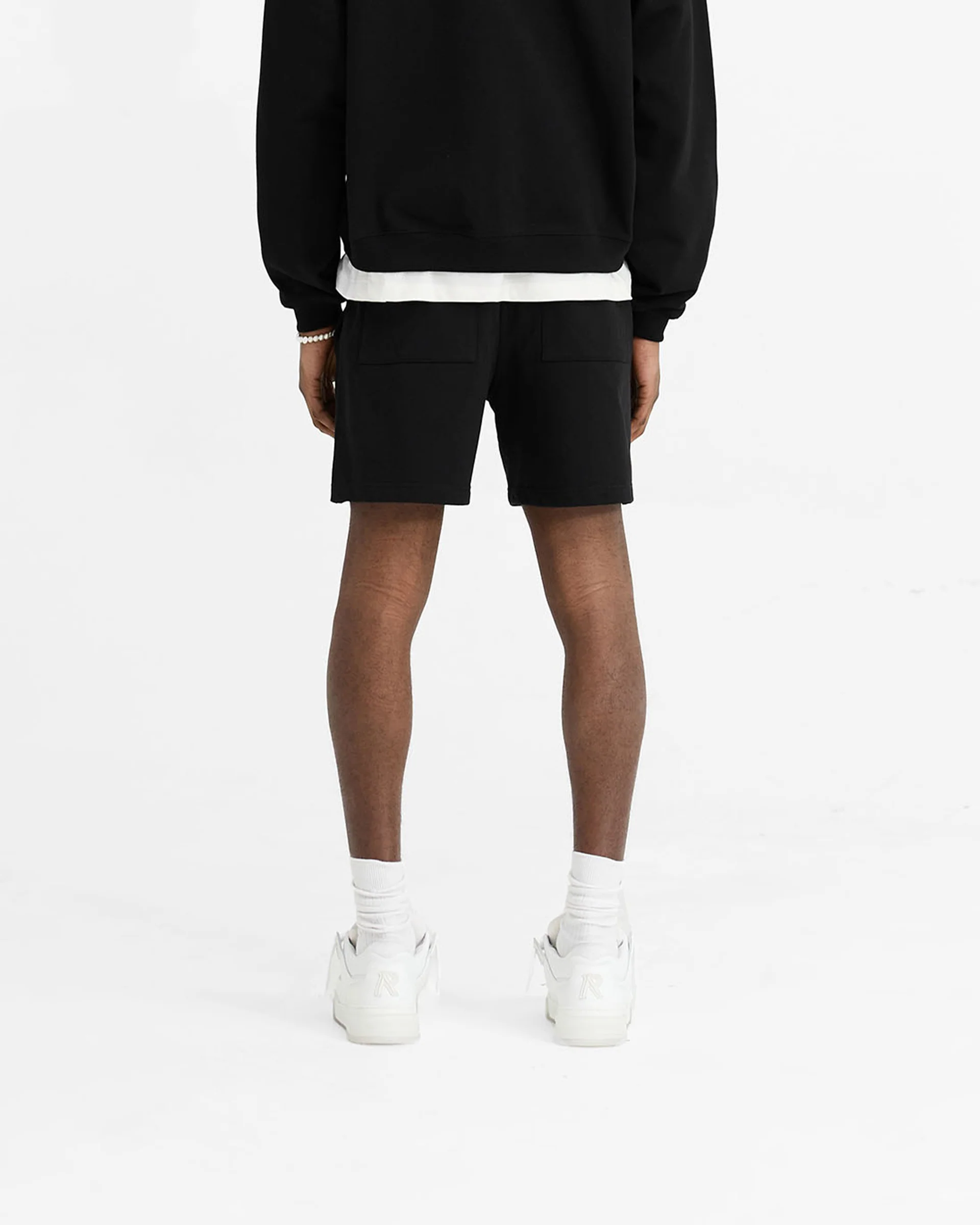 Initial Sweatshorts - Black - Image 4