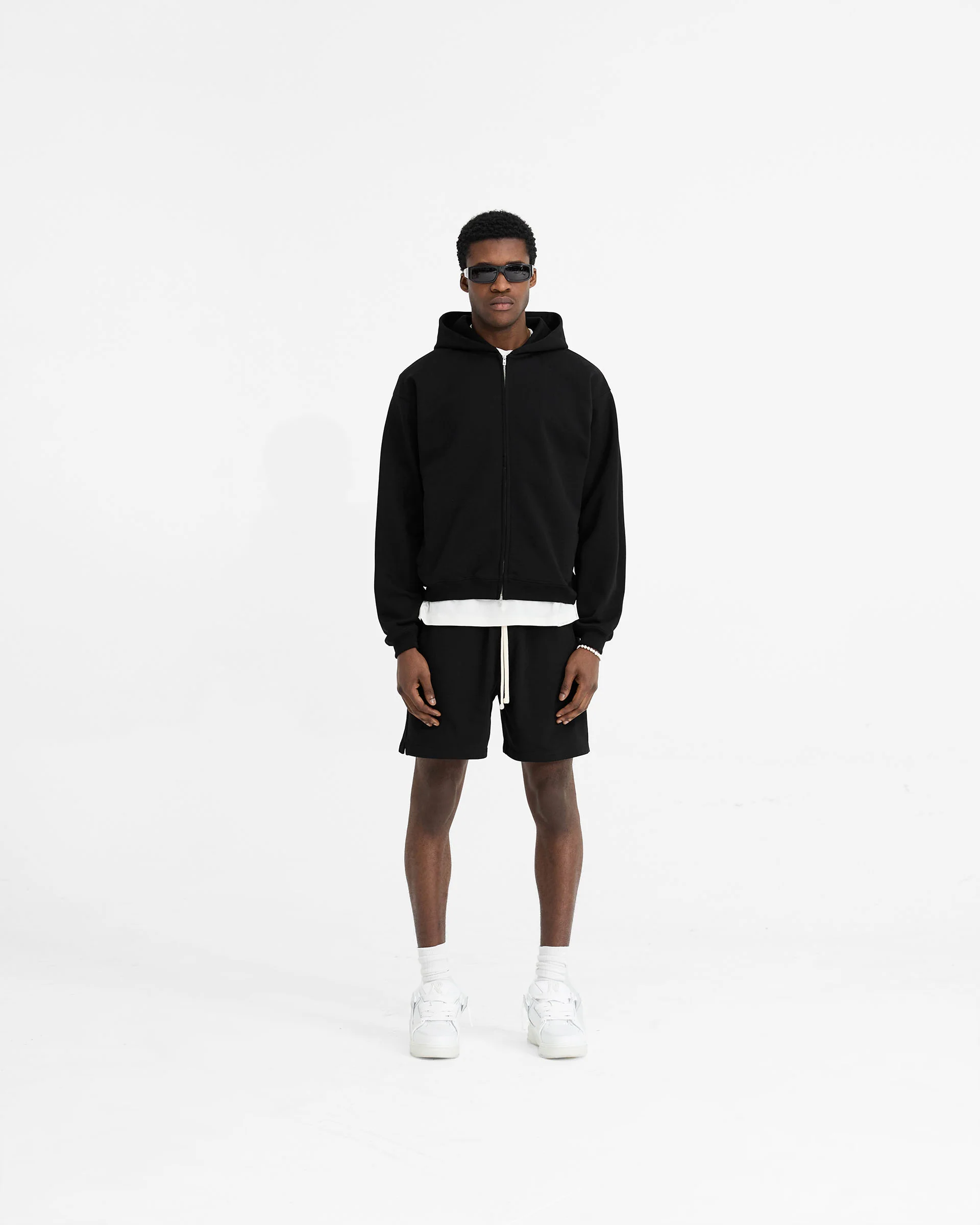 Initial Sweatshorts - Black - Image 5