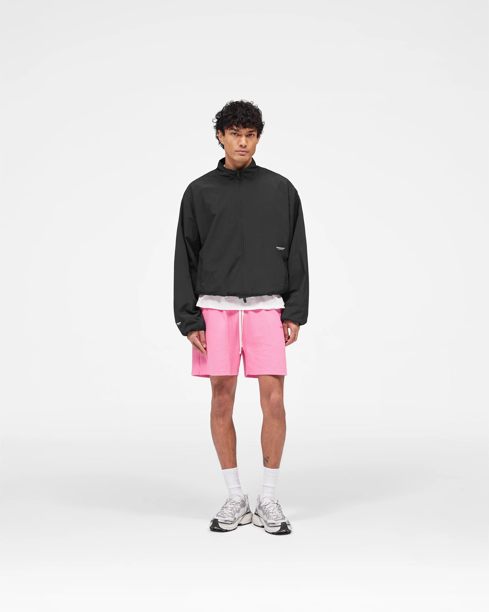 Micro Owners Club Mesh Shorts - Pink Lemonade - Image 6