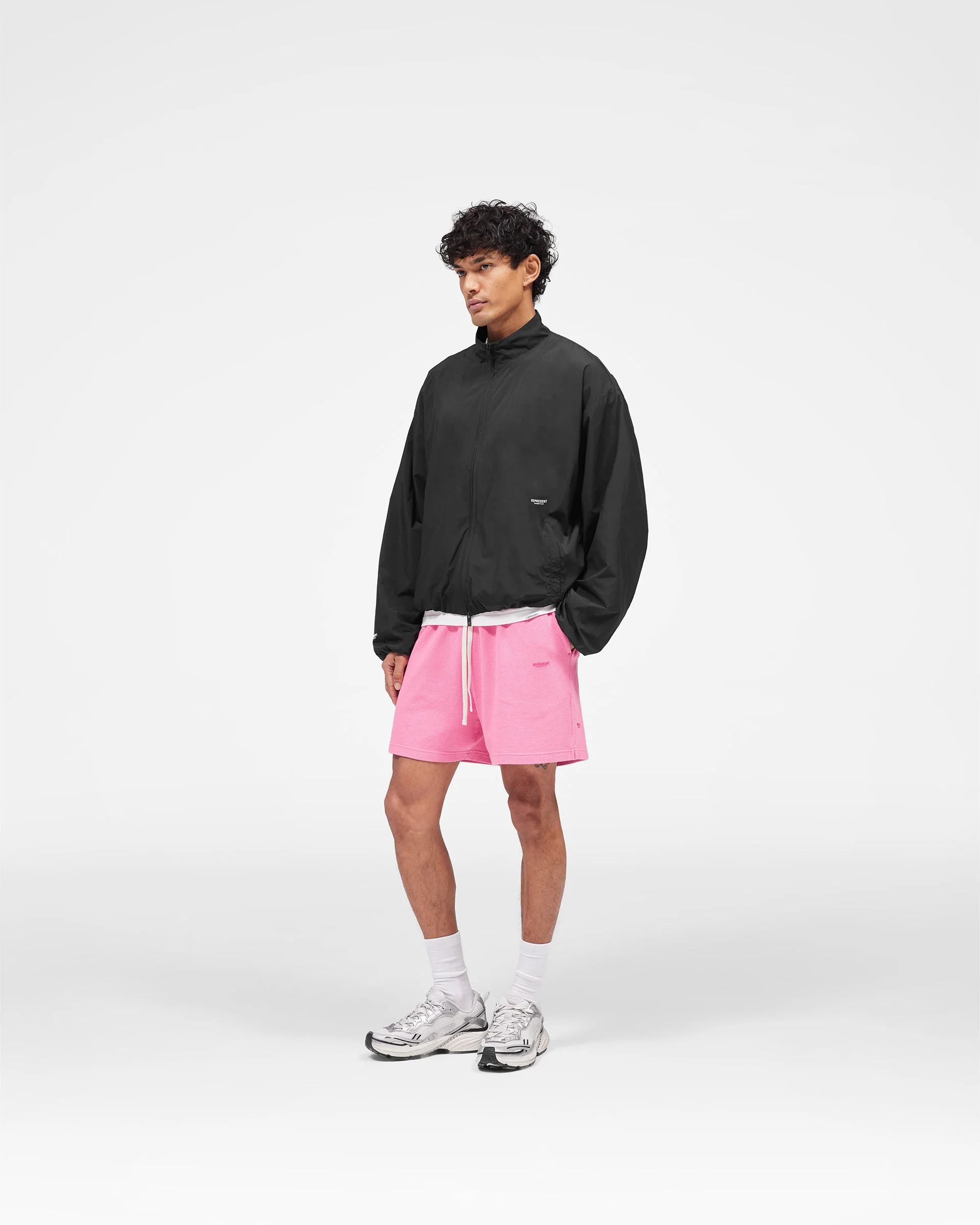 Micro Owners Club Mesh Shorts - Pink Lemonade - Image 7