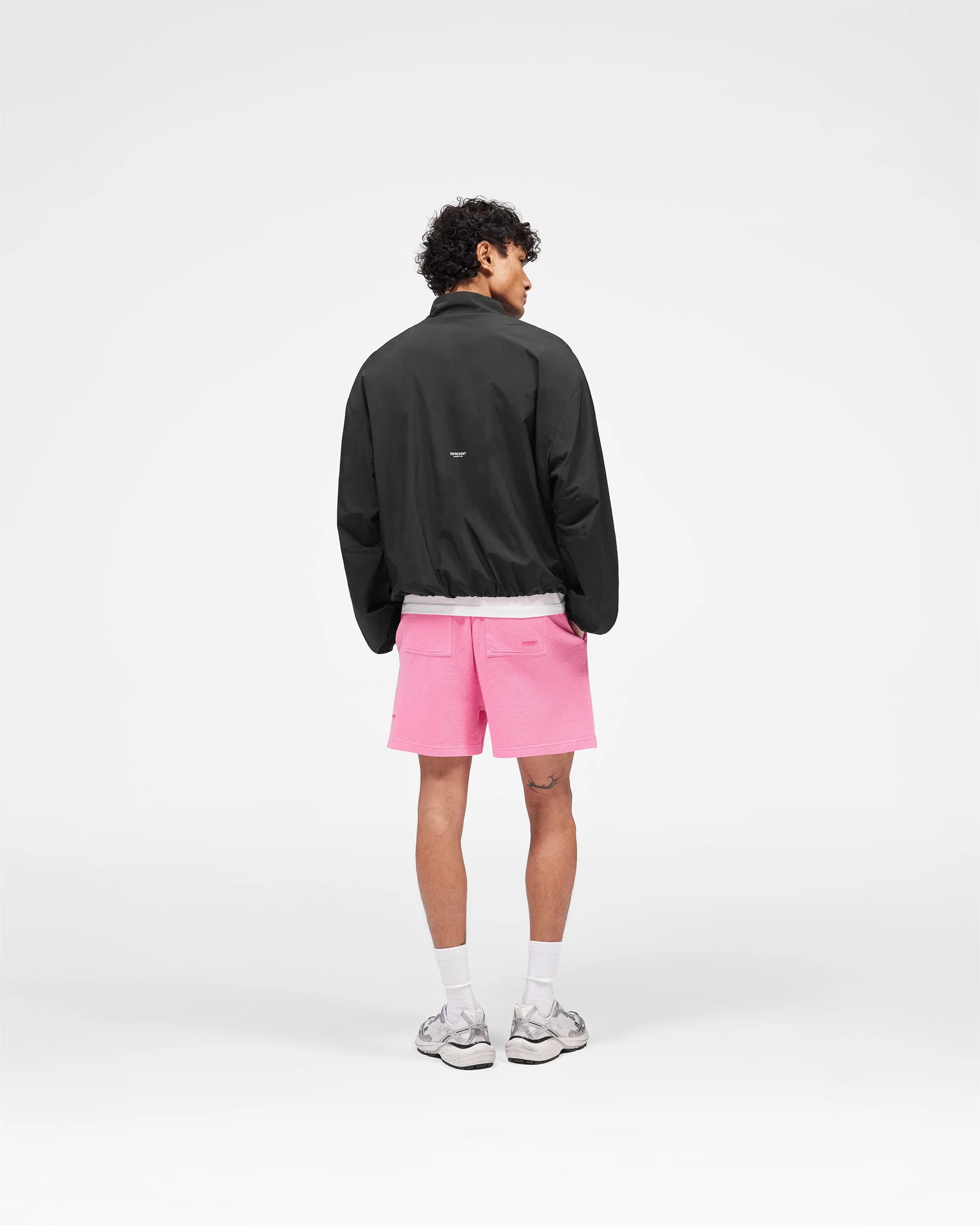 Micro Owners Club Mesh Shorts - Pink Lemonade - Image 8