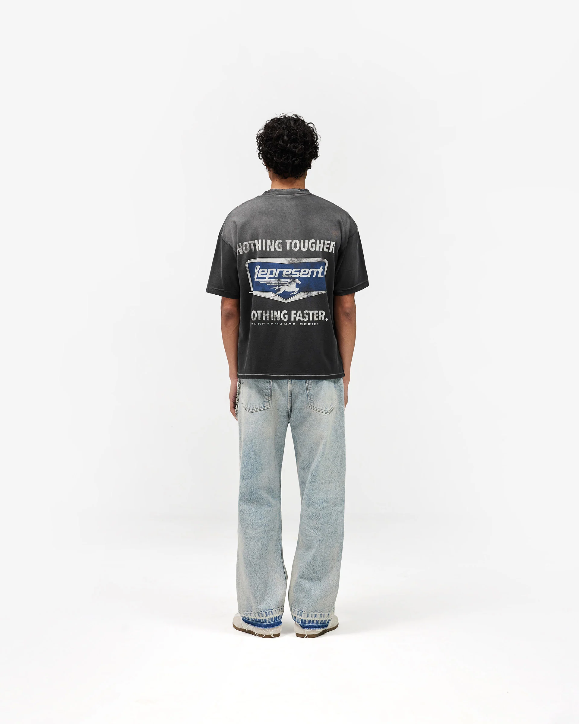 Nothing Faster T-Shirt - Stained Black - Image 8