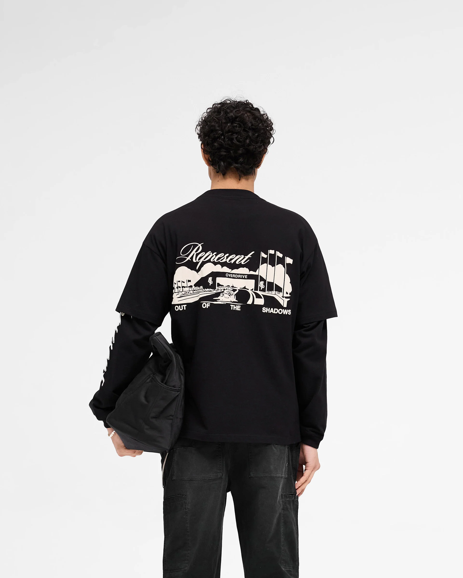 Raceway T-Shirt - Jet Black - Image 5