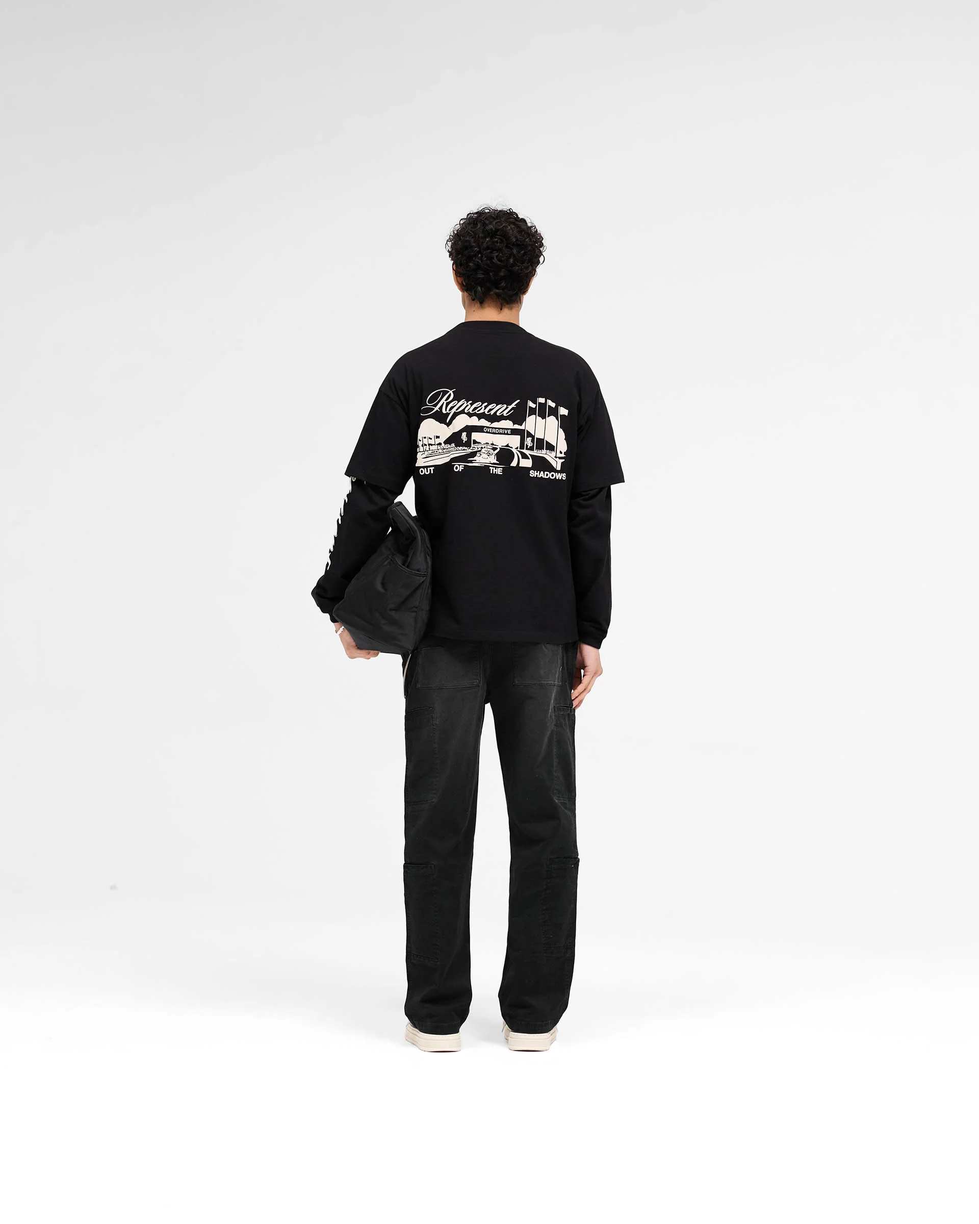 Raceway T-Shirt - Jet Black - Image 8