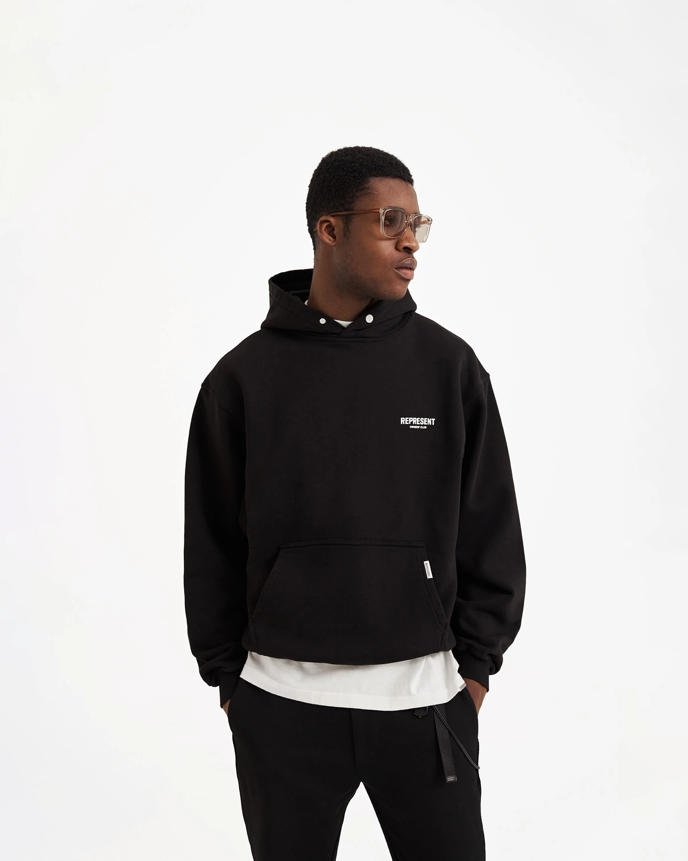 Represent Owners Club Hoodie - Black - Image 3