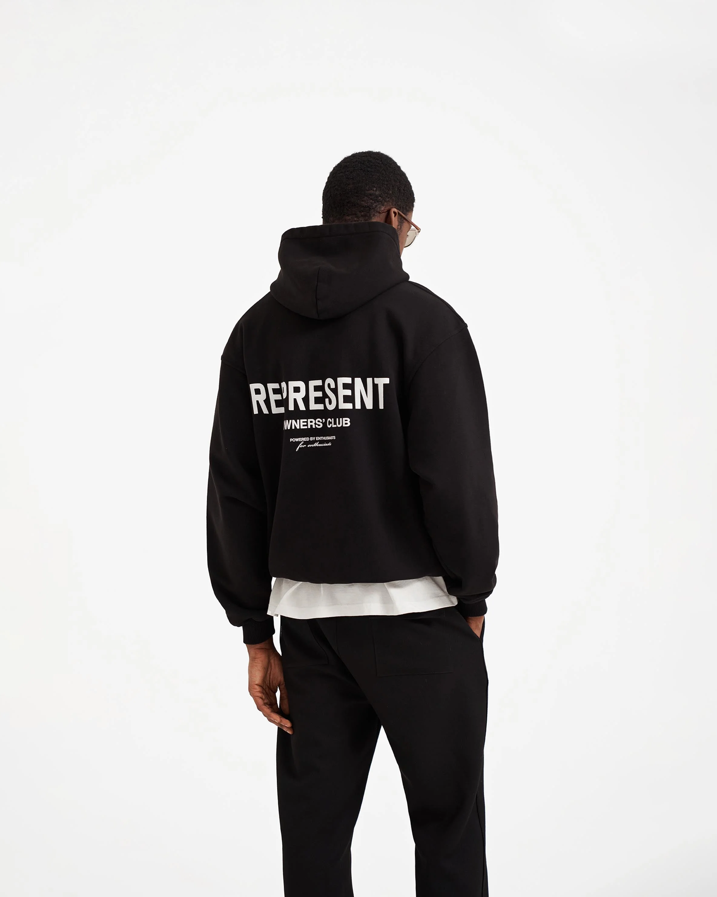 Represent Owners Club Hoodie - Black - Image 4
