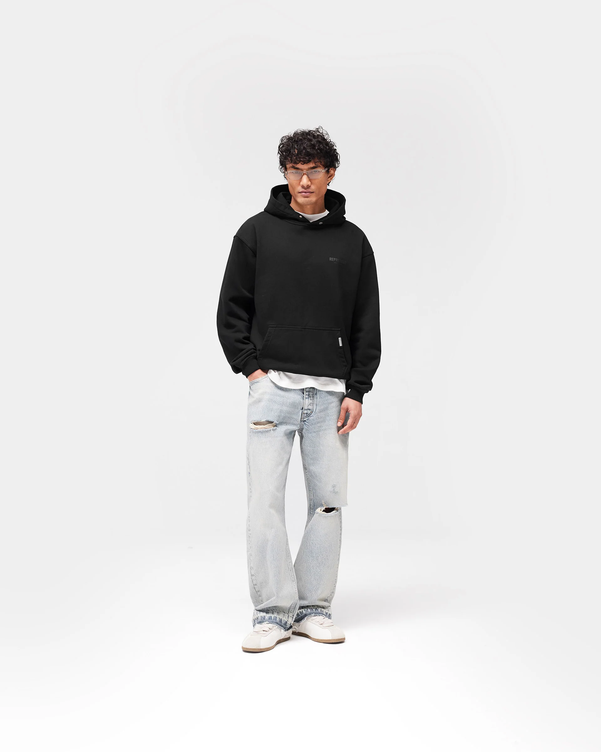 Represent Owners Club Hoodie - Black Matte - Image 6