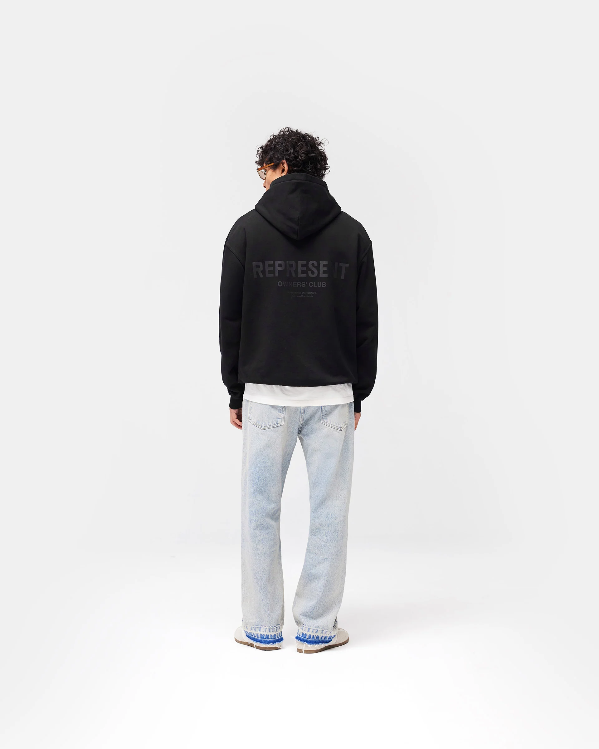 Represent Owners Club Hoodie - Black Matte - Image 8
