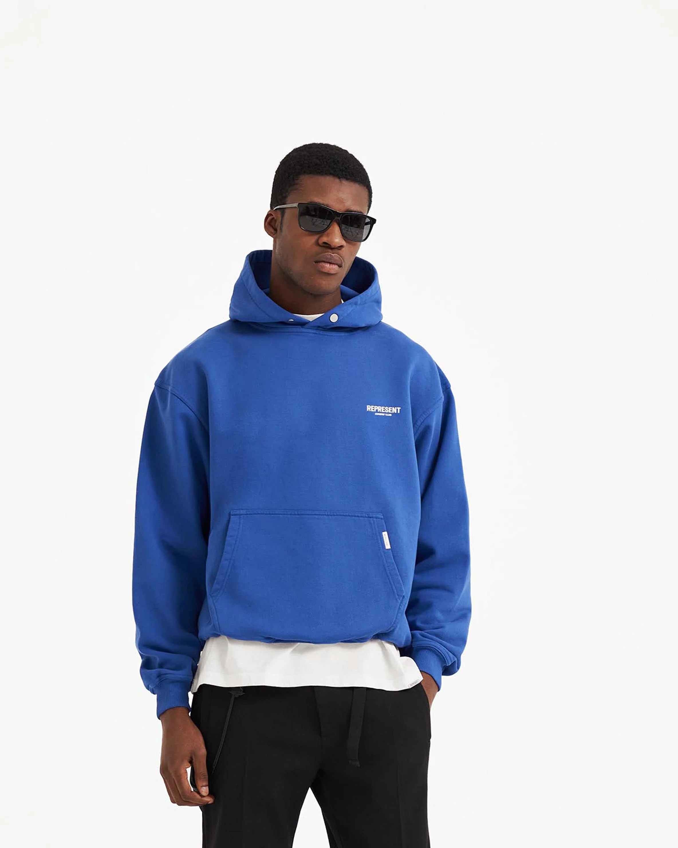 Represent Owners Club Hoodie - Cobalt - Image 3