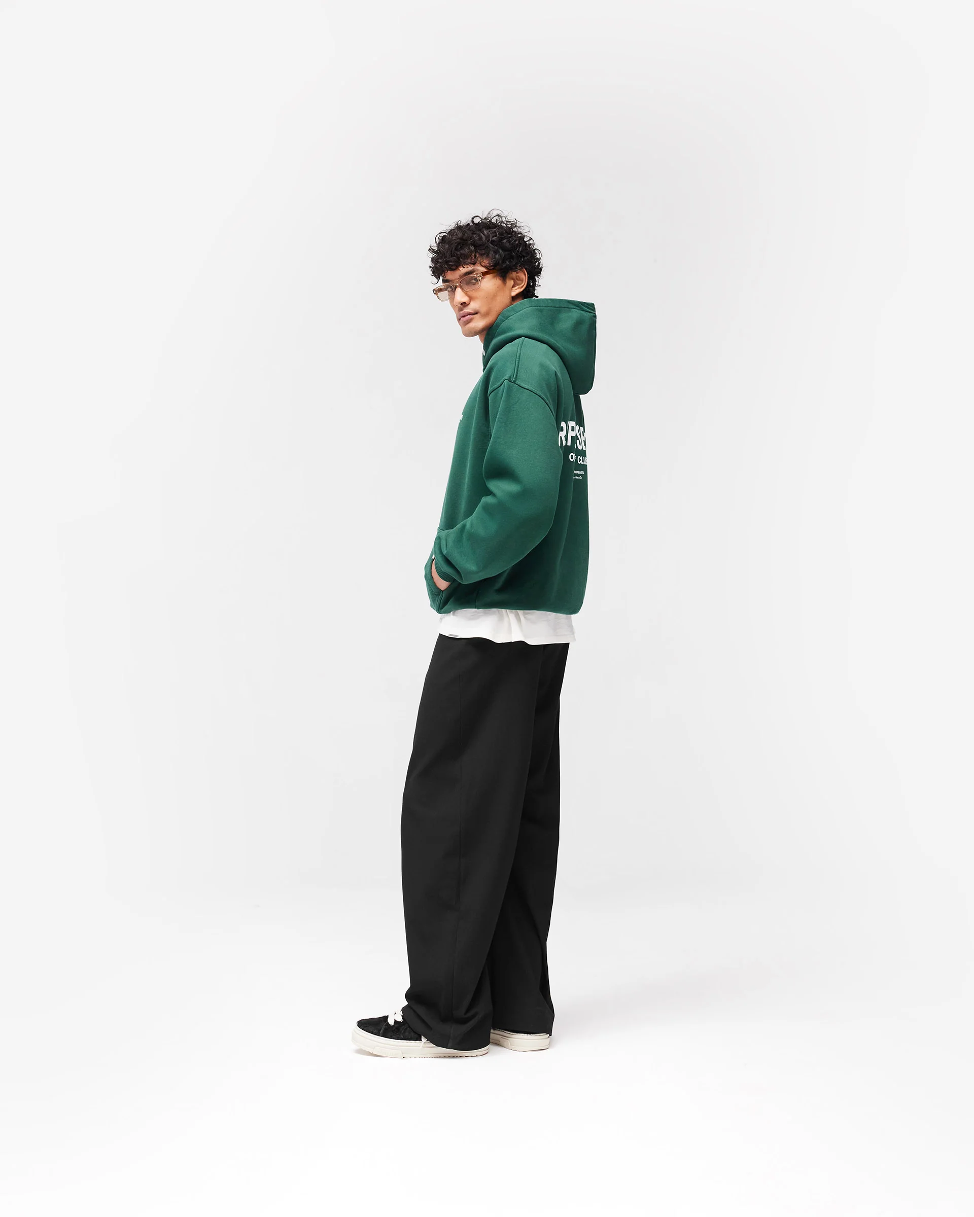 Represent Owners Club Hoodie - Racing Green - Image 9