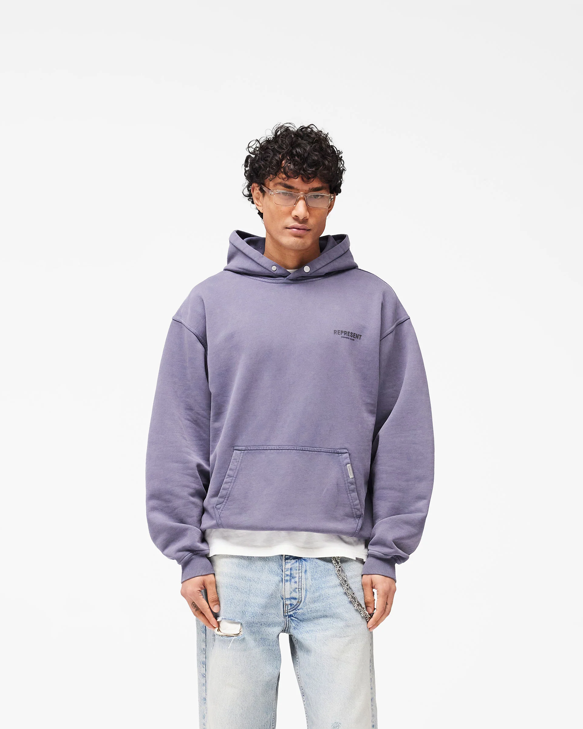 Represent Owners Club Hoodie - Storm - Image 3