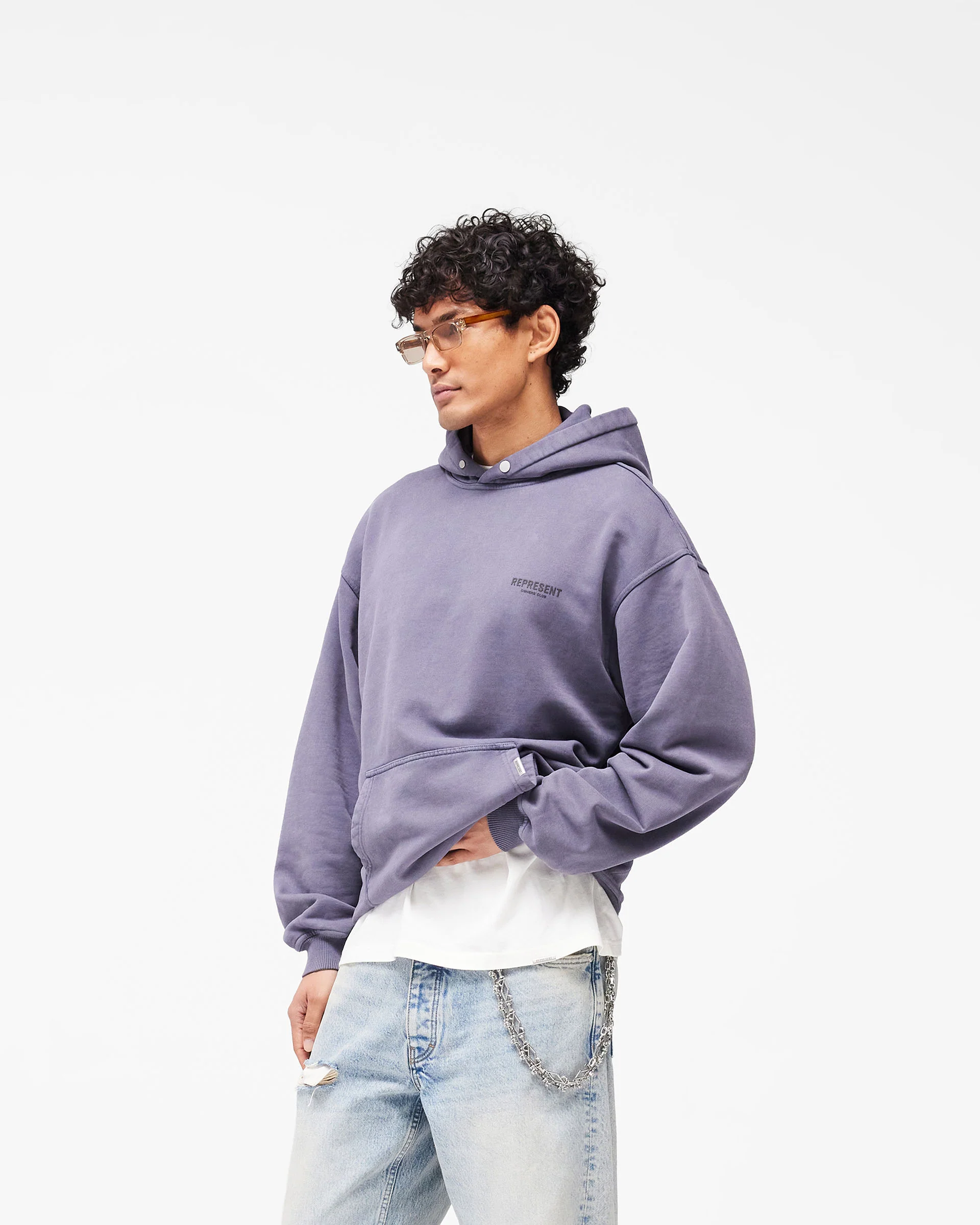 Represent Owners Club Hoodie - Storm - Image 4