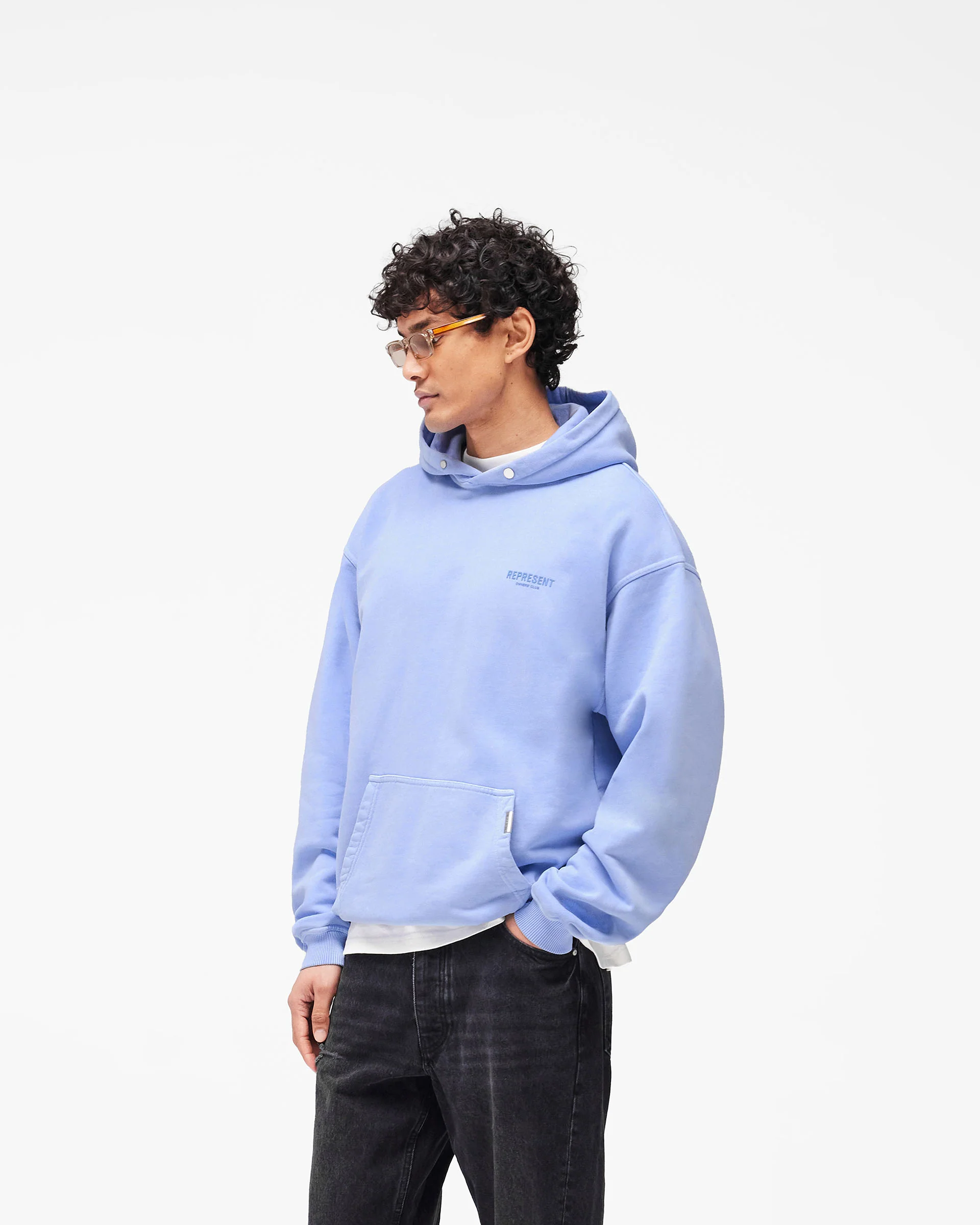 Represent Owners Club Hoodie - Vista Blue - Image 4