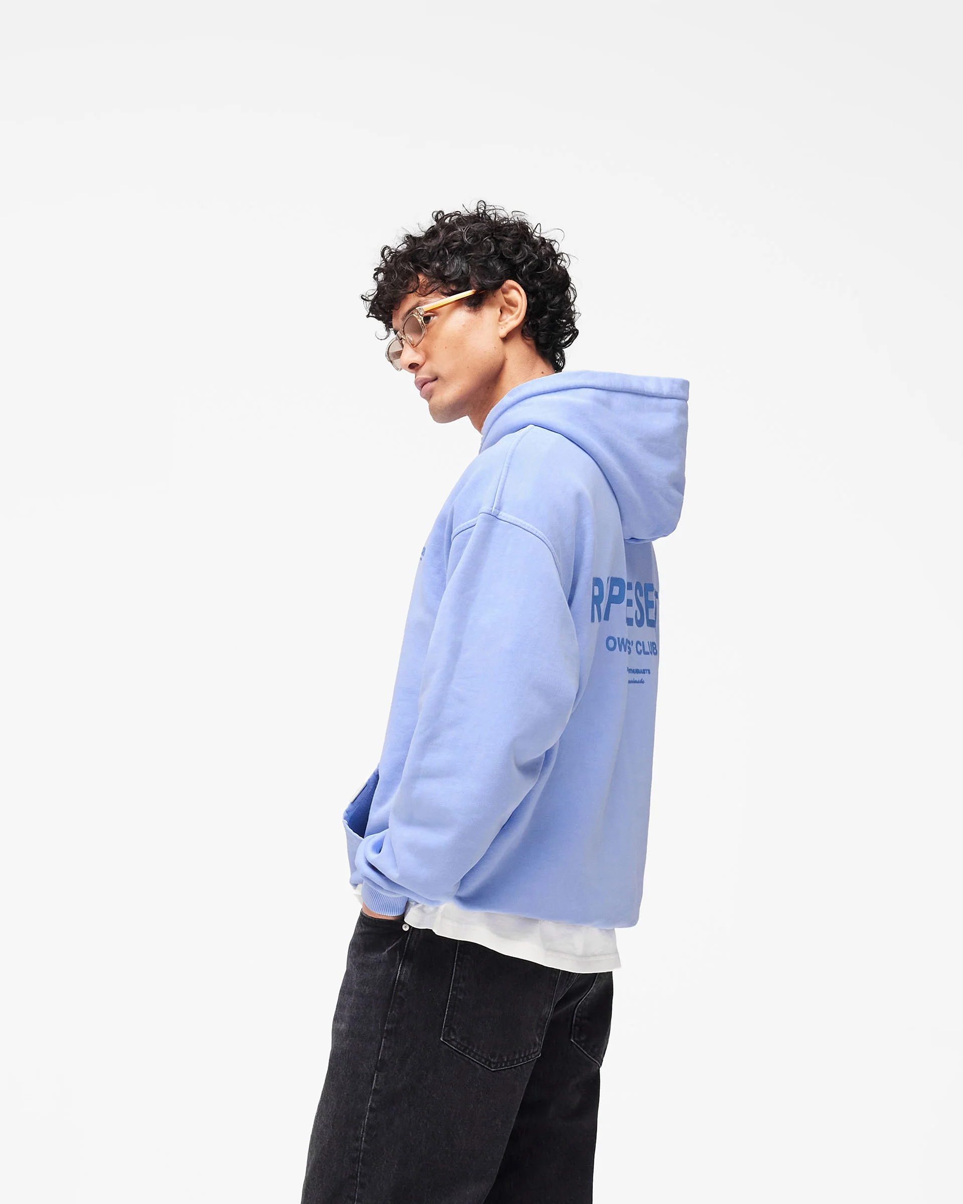Represent Owners Club Hoodie - Vista Blue - Image 5