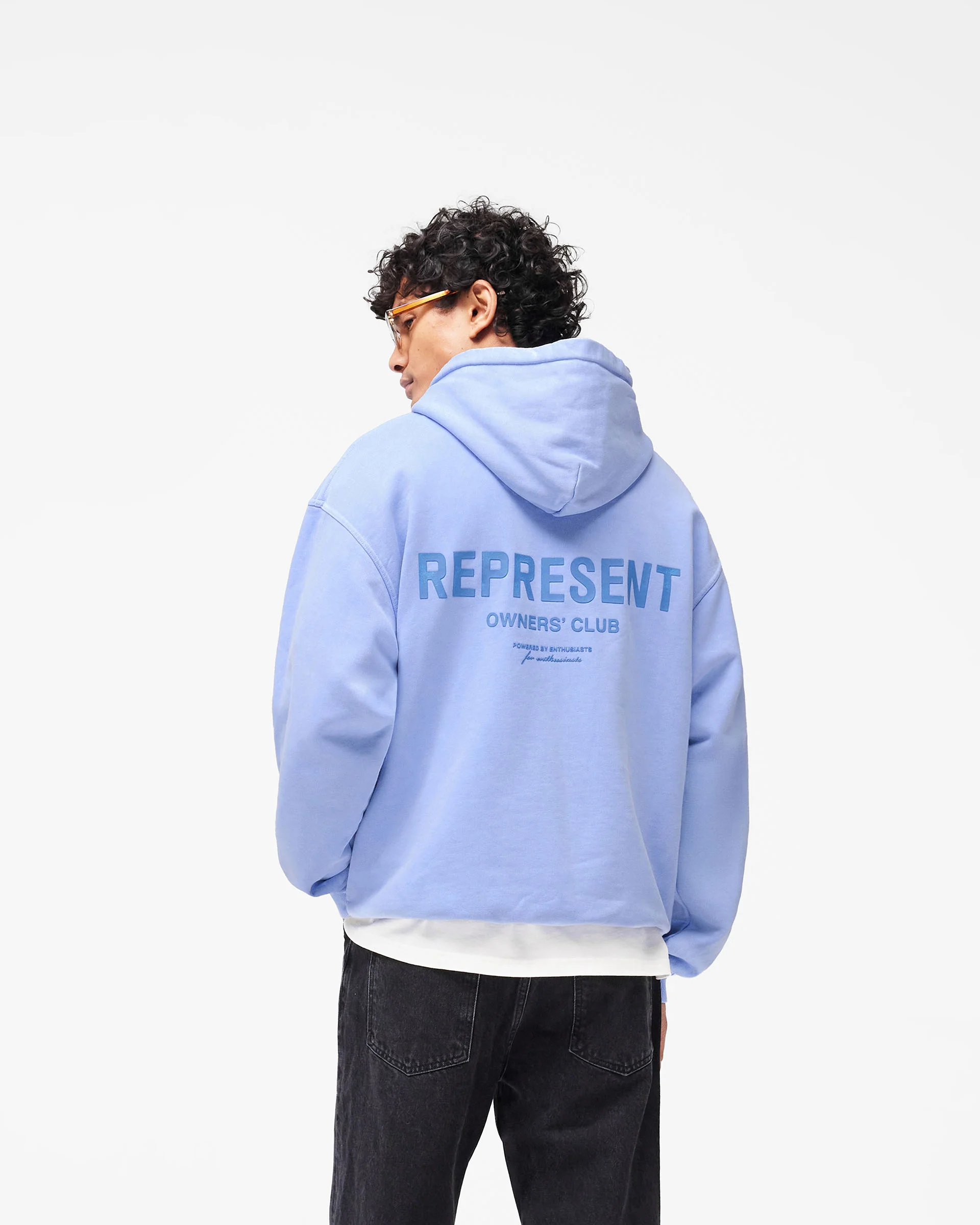 Represent Owners Club Hoodie - Vista Blue - Image 6