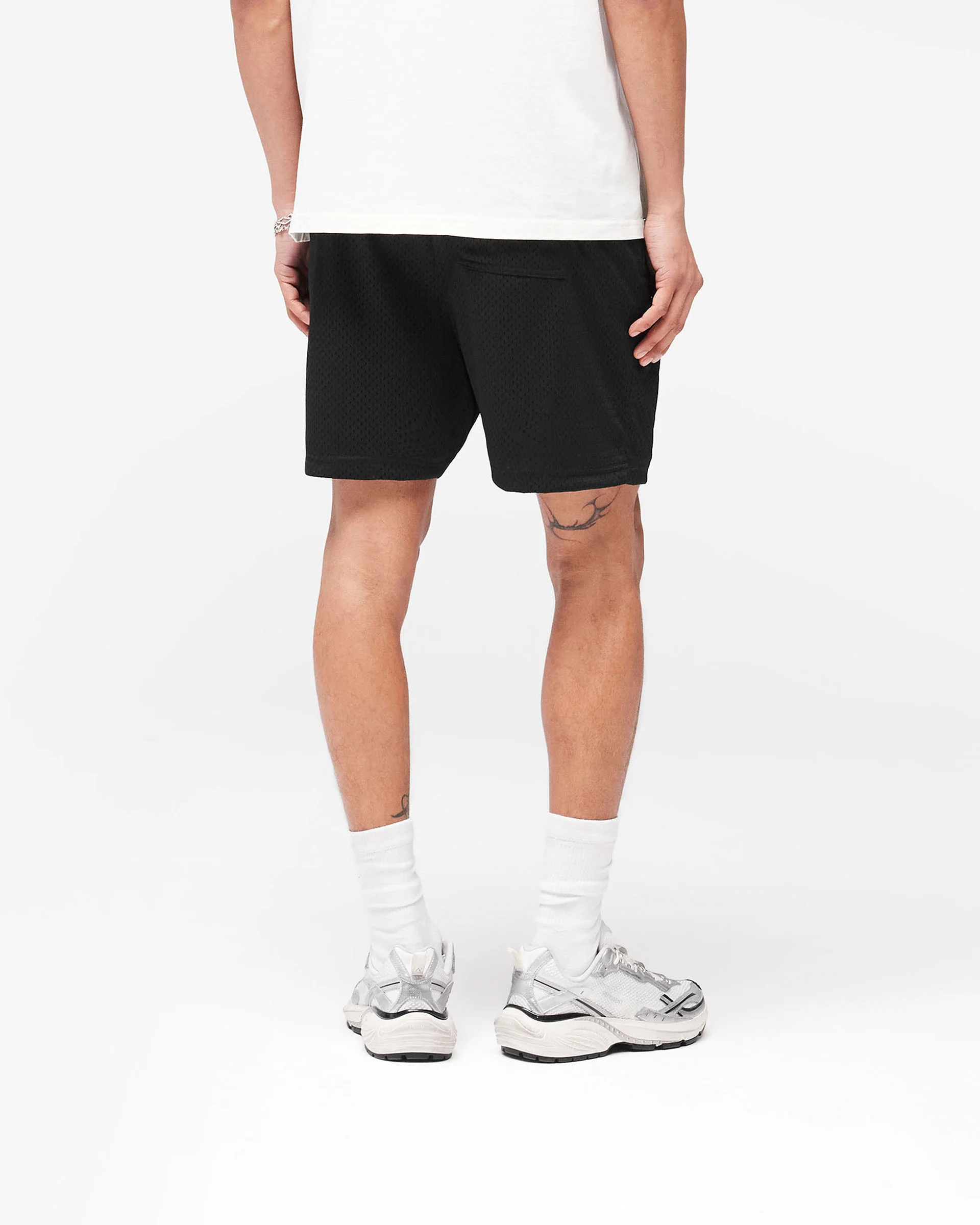 Represent Owners Club Mesh Shorts - Black - Image 5