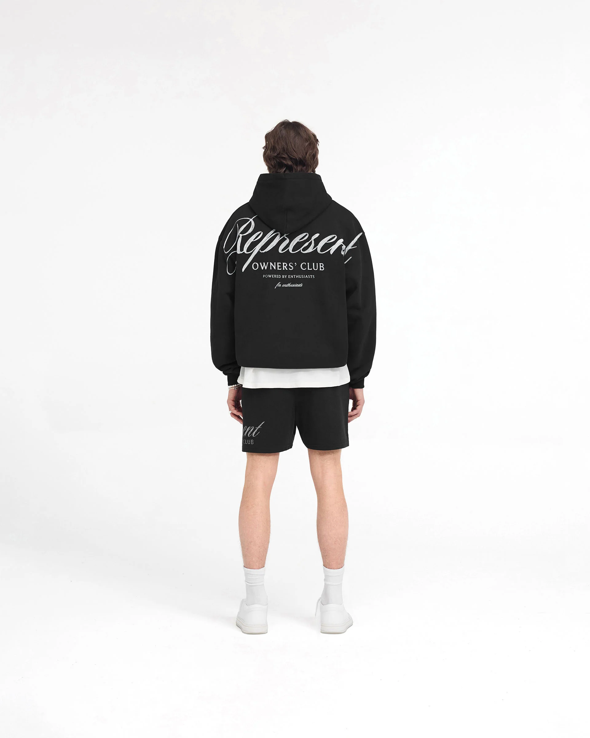 Represent Owners Club Script Hoodie - Black - Image 8