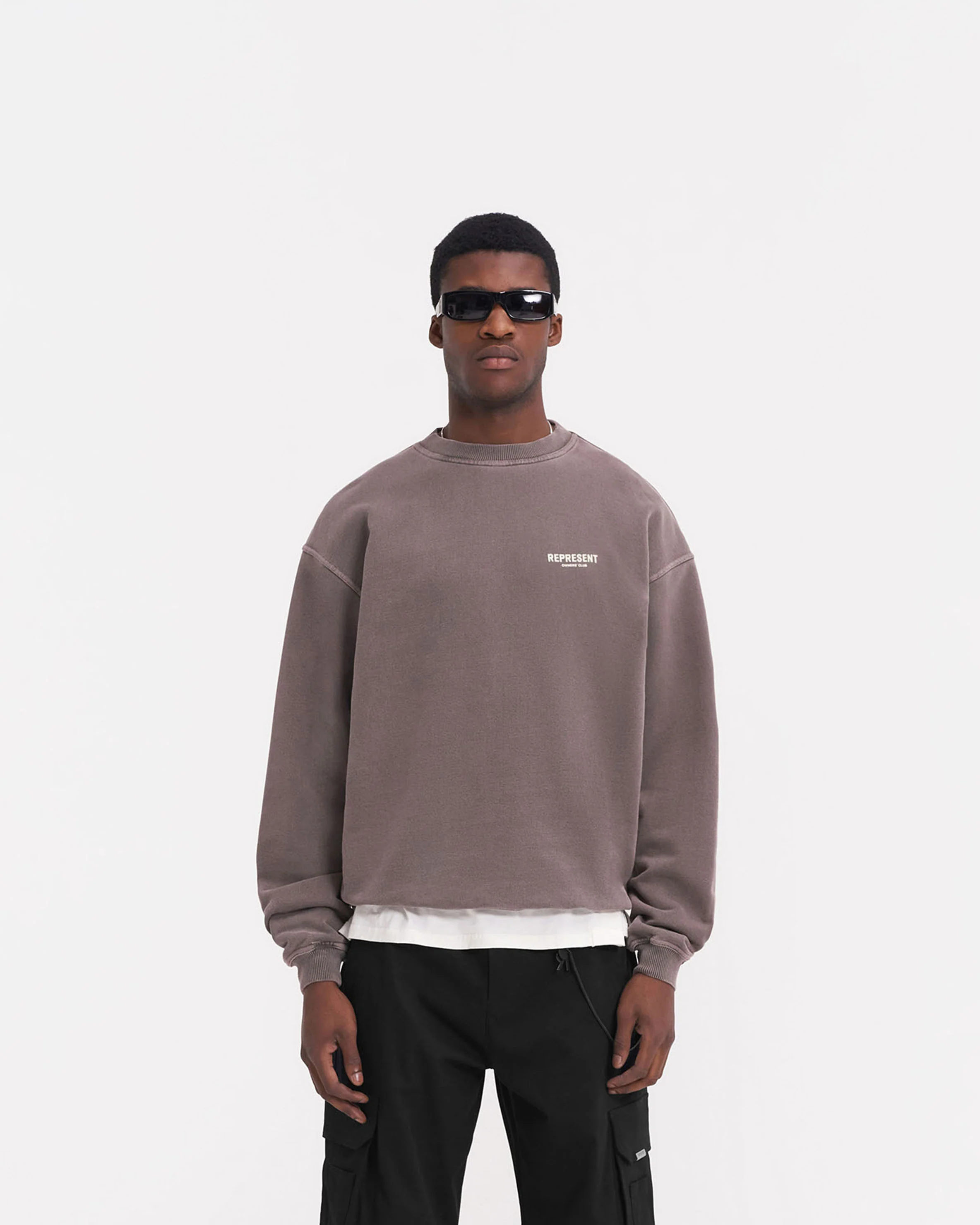 Represent Owners Club Sweater - Fog - Image 3