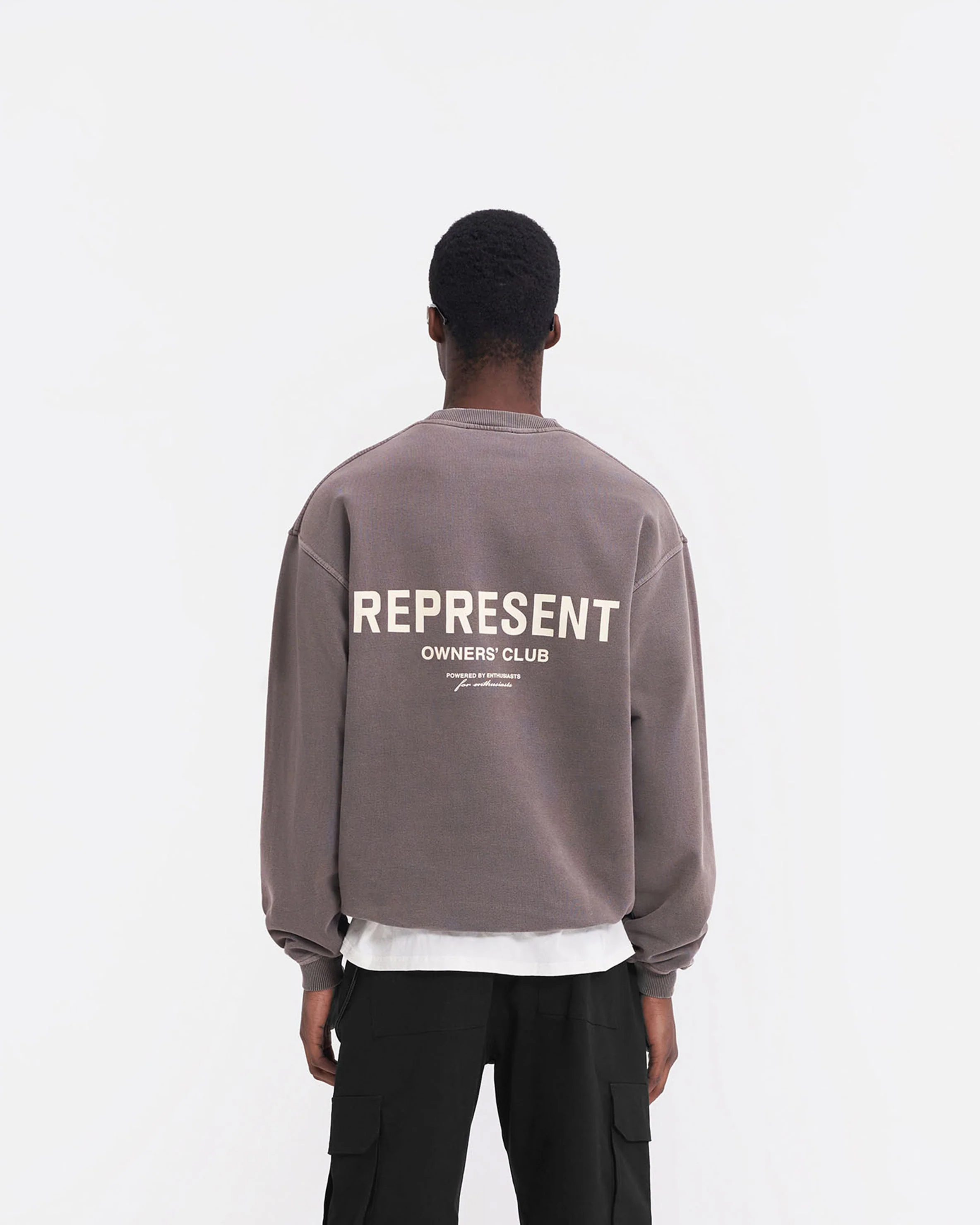 Represent Owners Club Sweater - Fog - Image 5