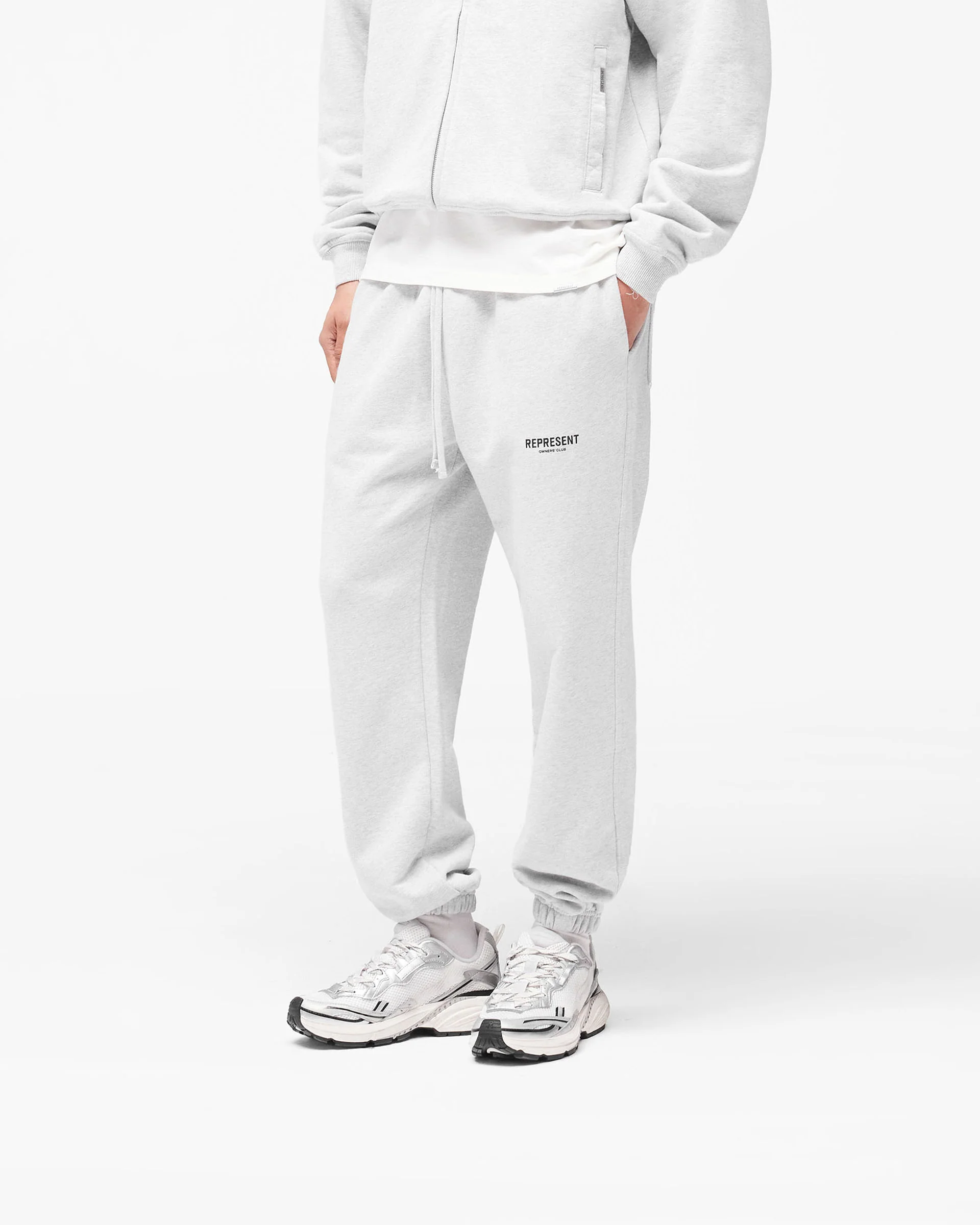 Represent Owners Club Sweatpant - Ash Grey - Image 3