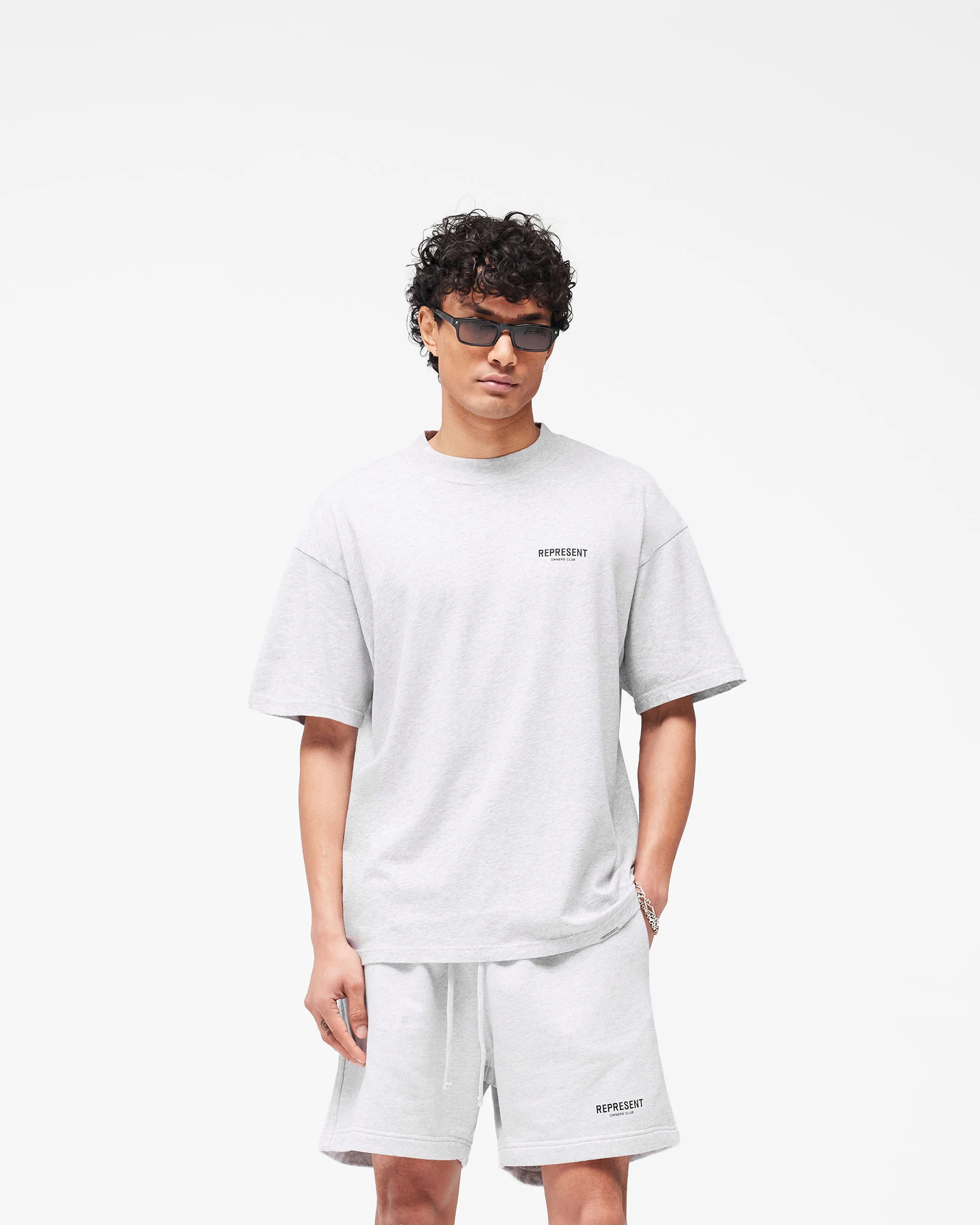 Represent Owners Club T-Shirt - Ash Grey - Image 3