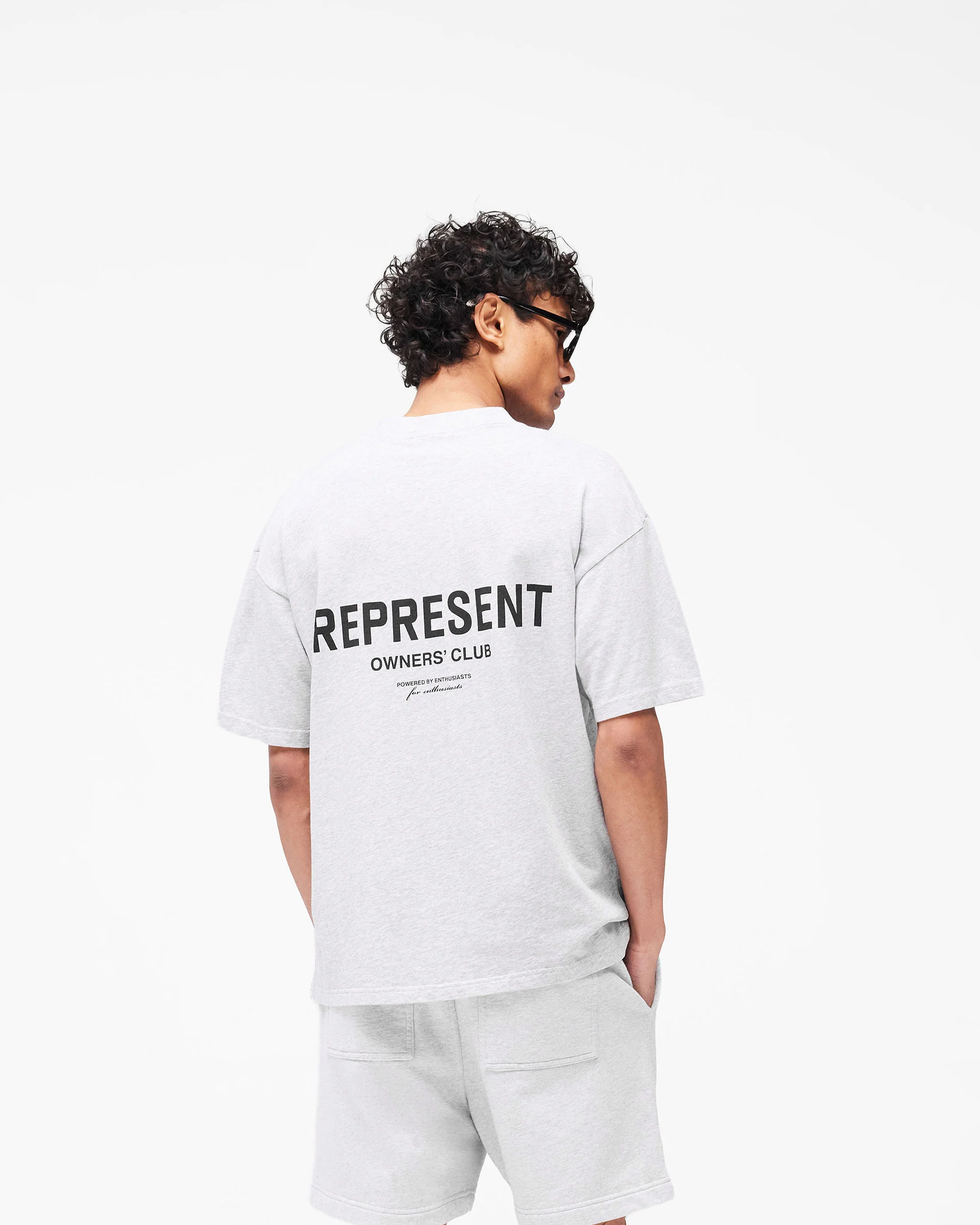 Represent Owners Club T-Shirt - Ash Grey - Image 5