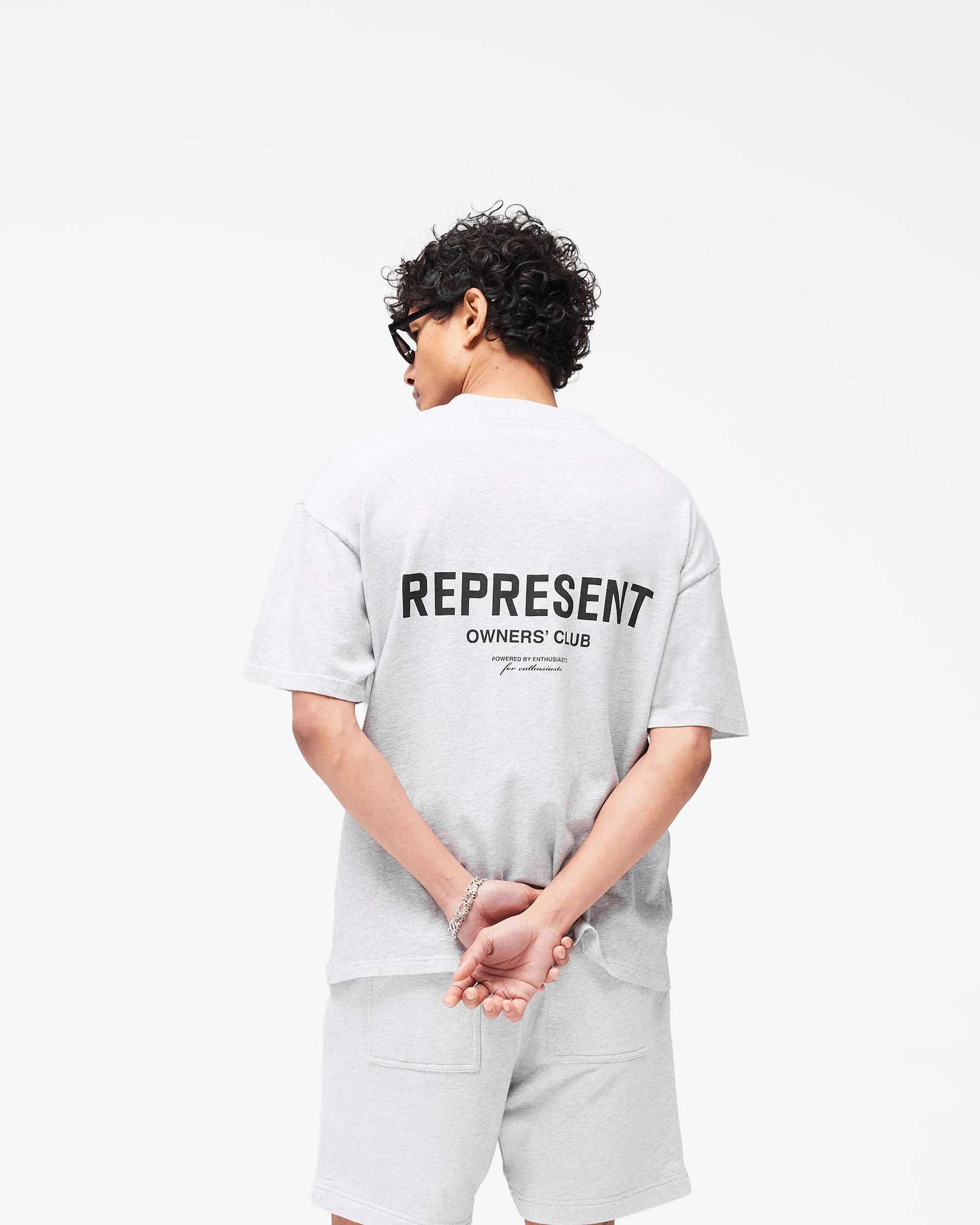 Represent Owners Club T-Shirt - Ash Grey - Image 6