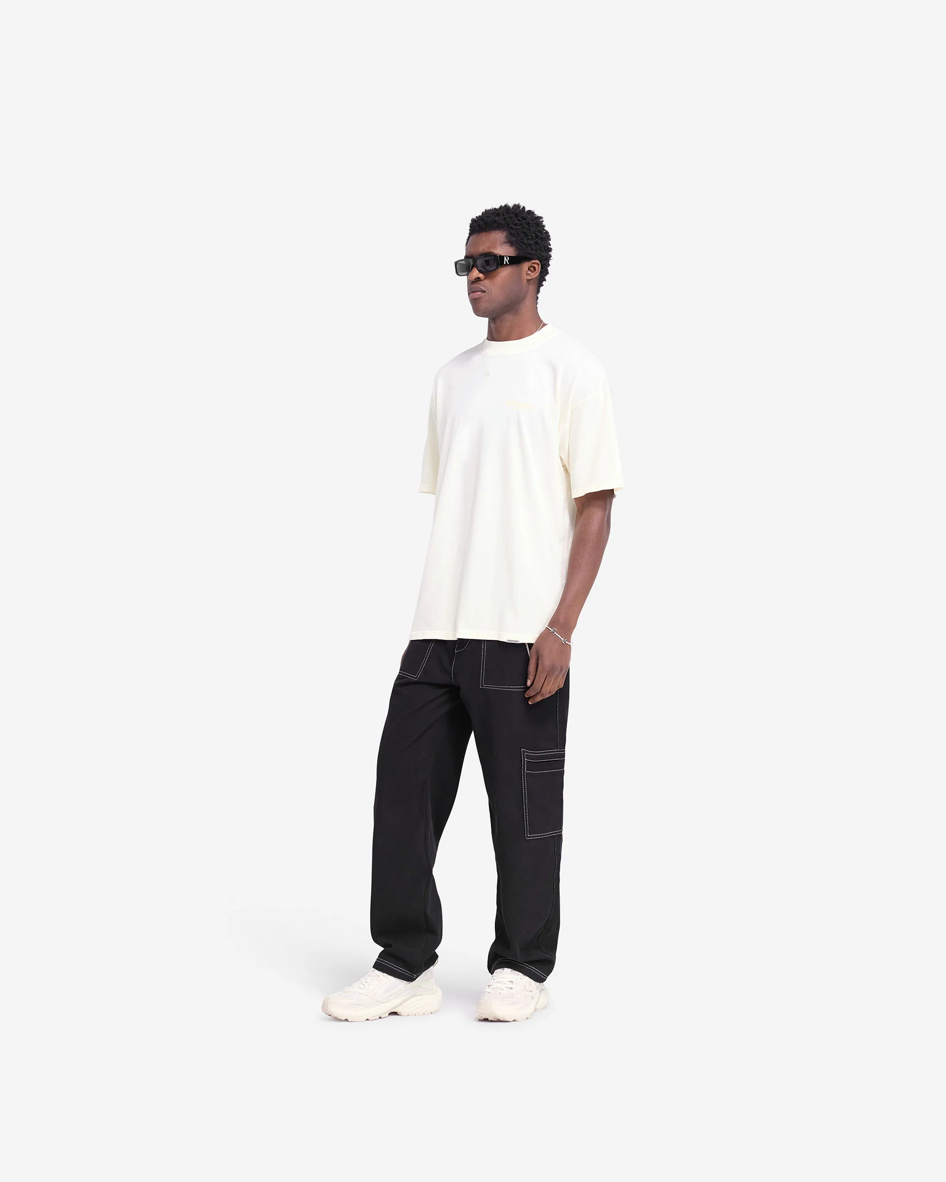 Represent Owners Club T-Shirt - Buttercream - Image 4