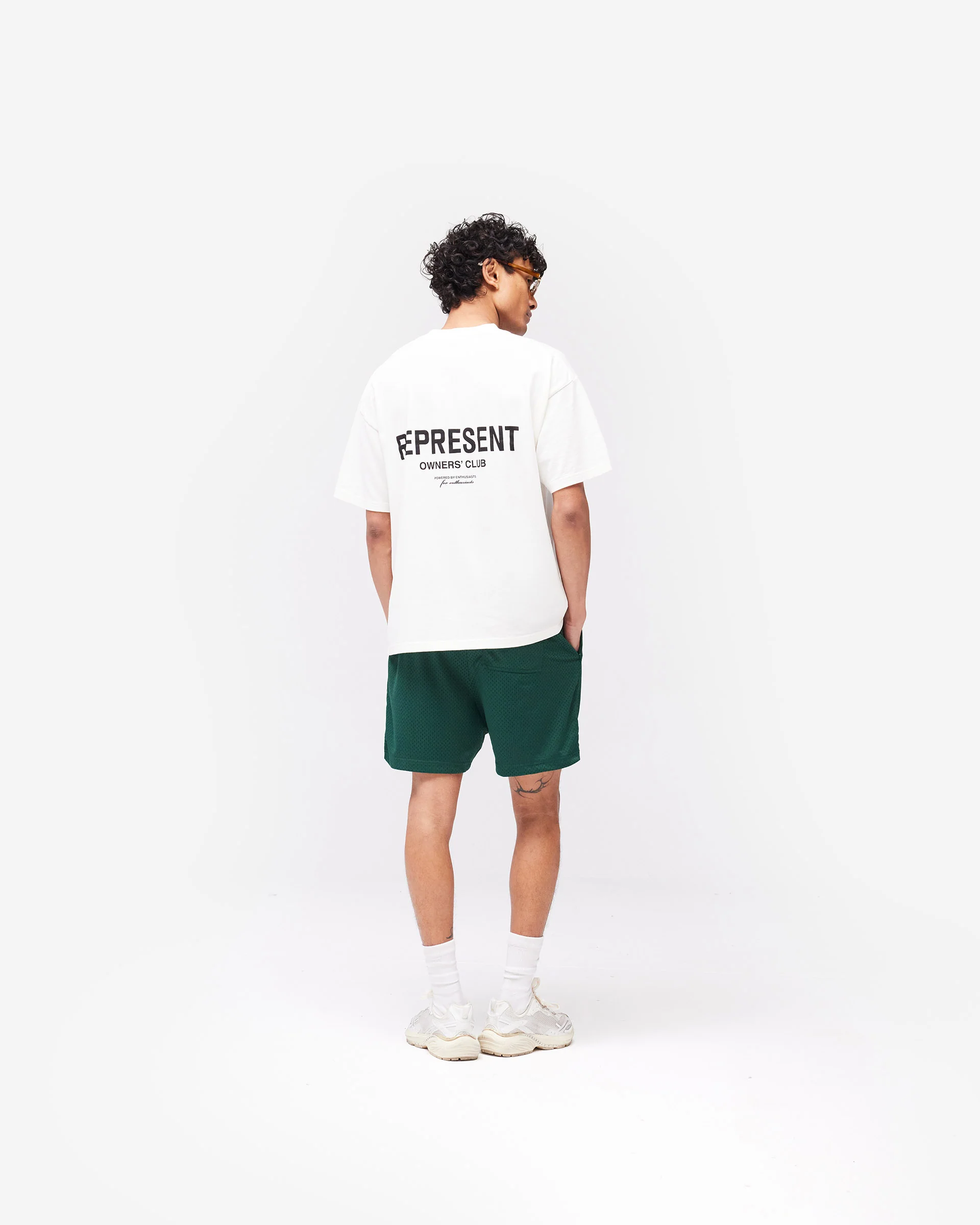 Represent Owners Club T-Shirt - Flat White - Image 10