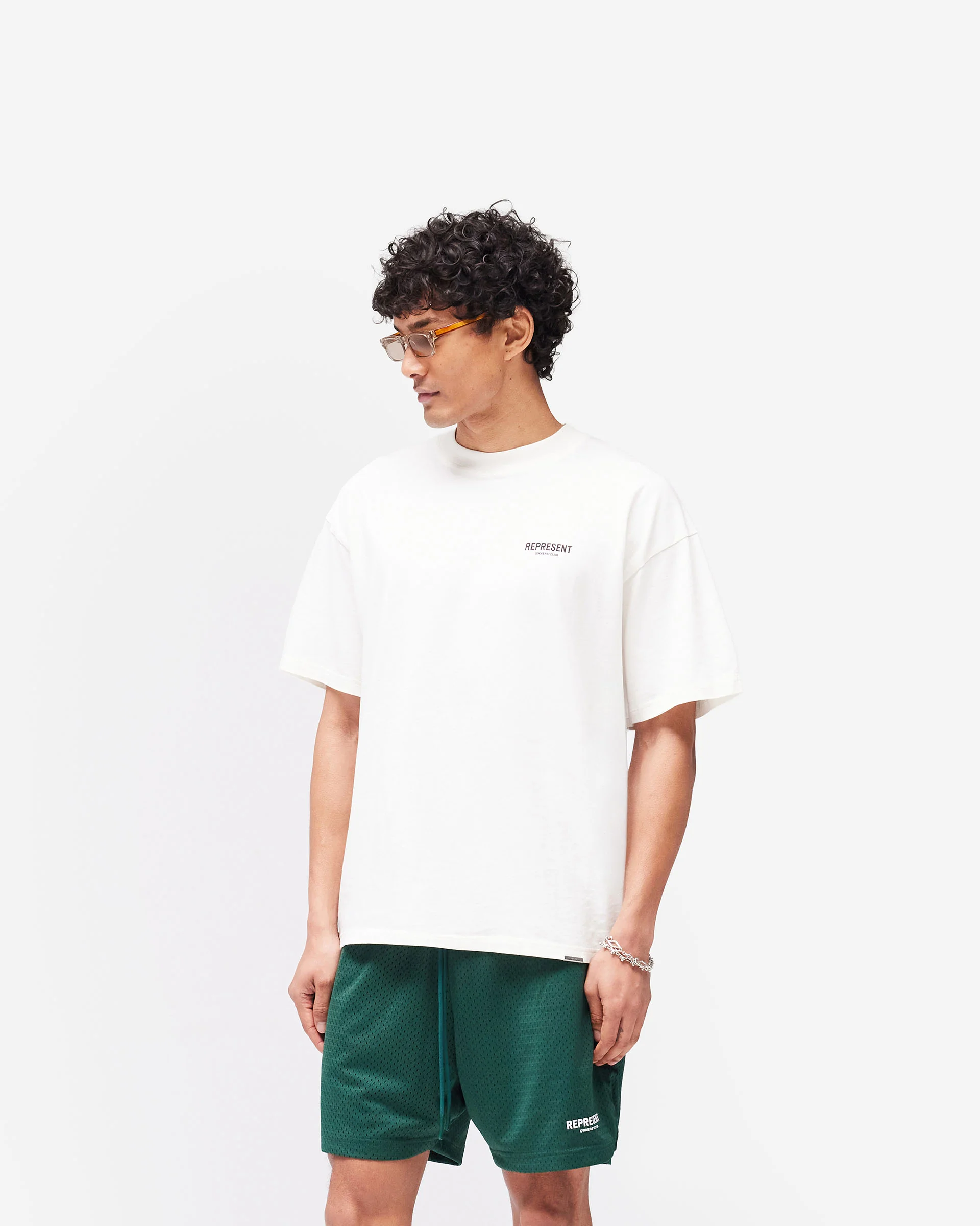 Represent Owners Club T-Shirt - Flat White - Image 5